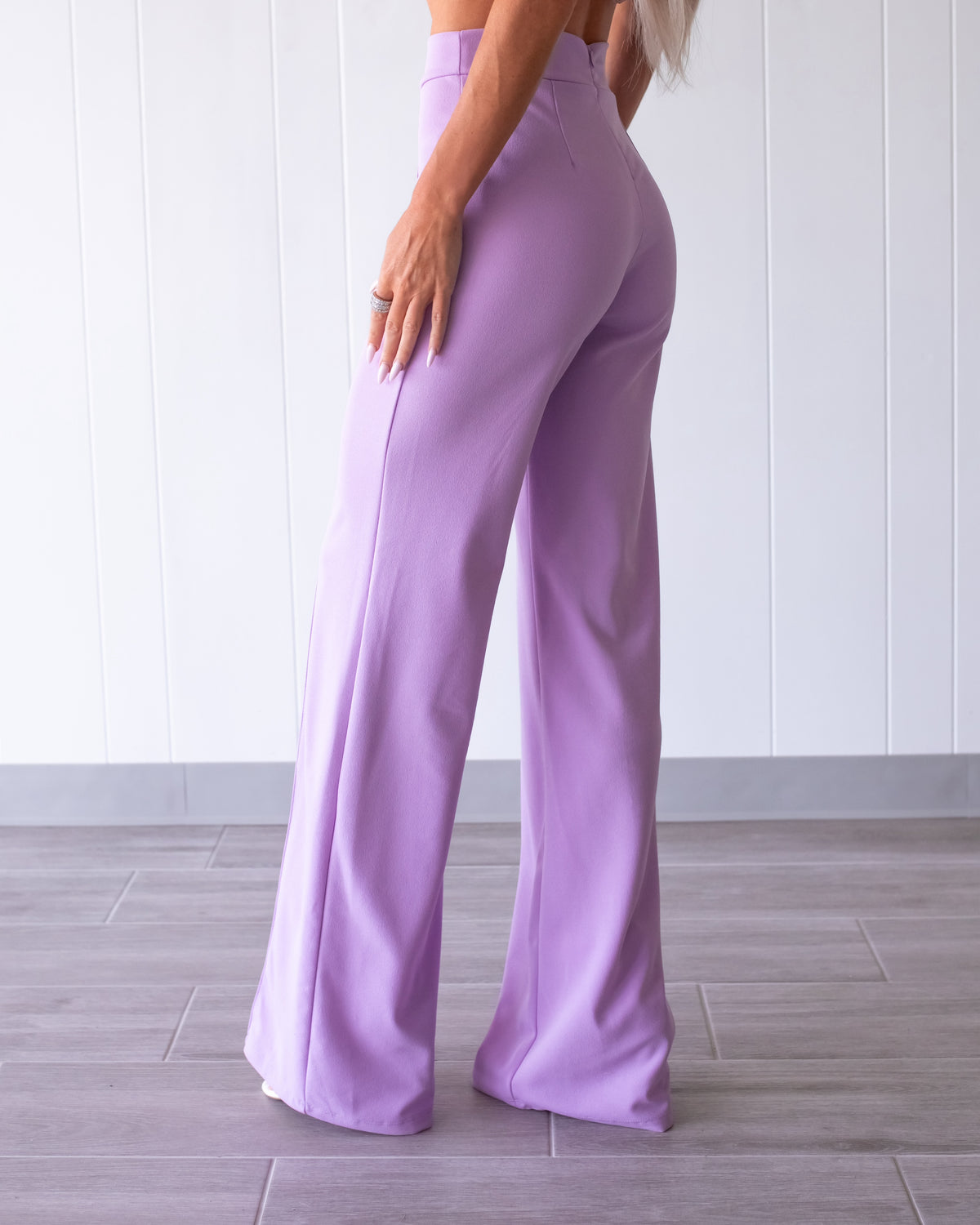 Business Or Pleasure Pleated Flare Pants