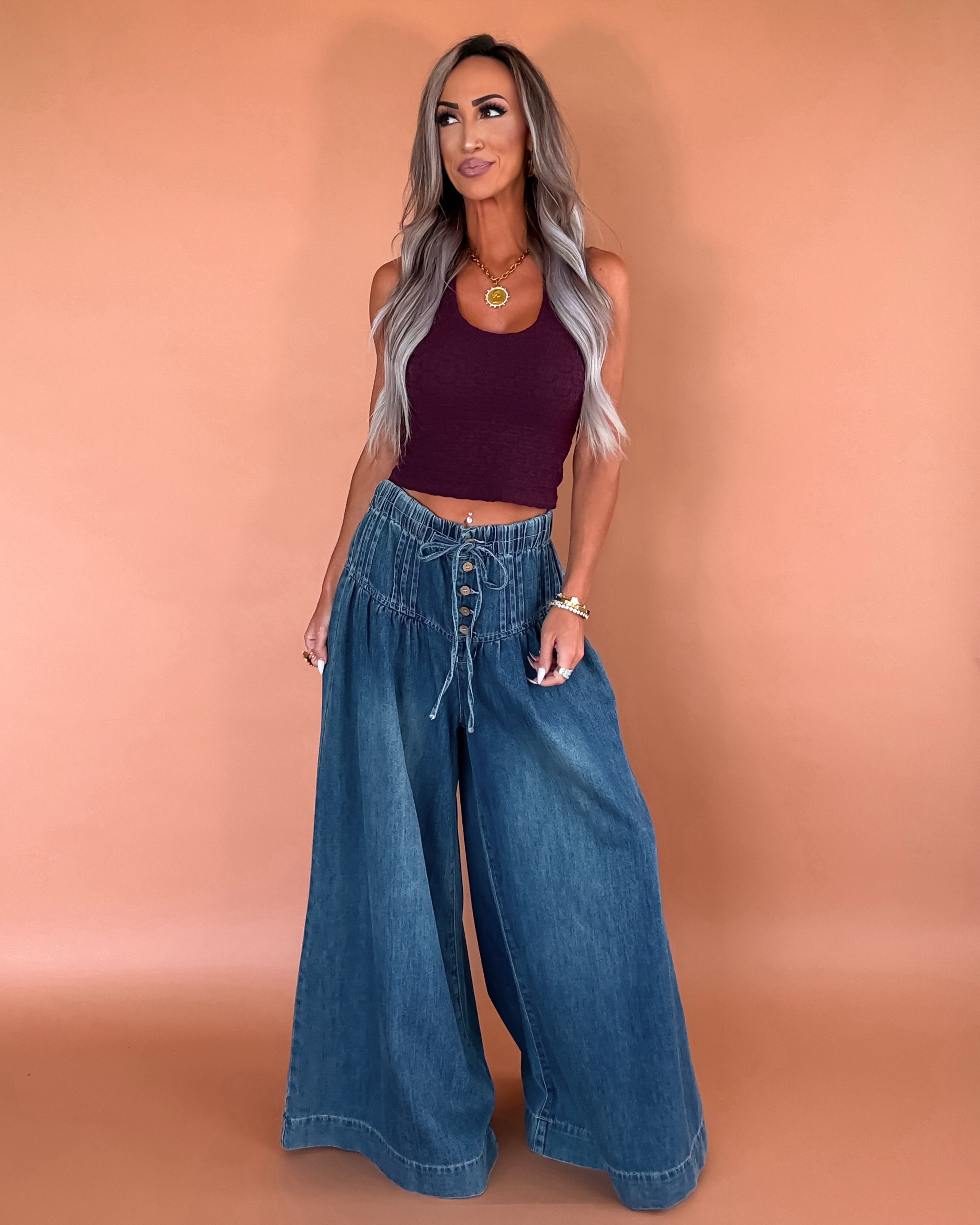 Soft Romance Cropped Halter Top - Raisin