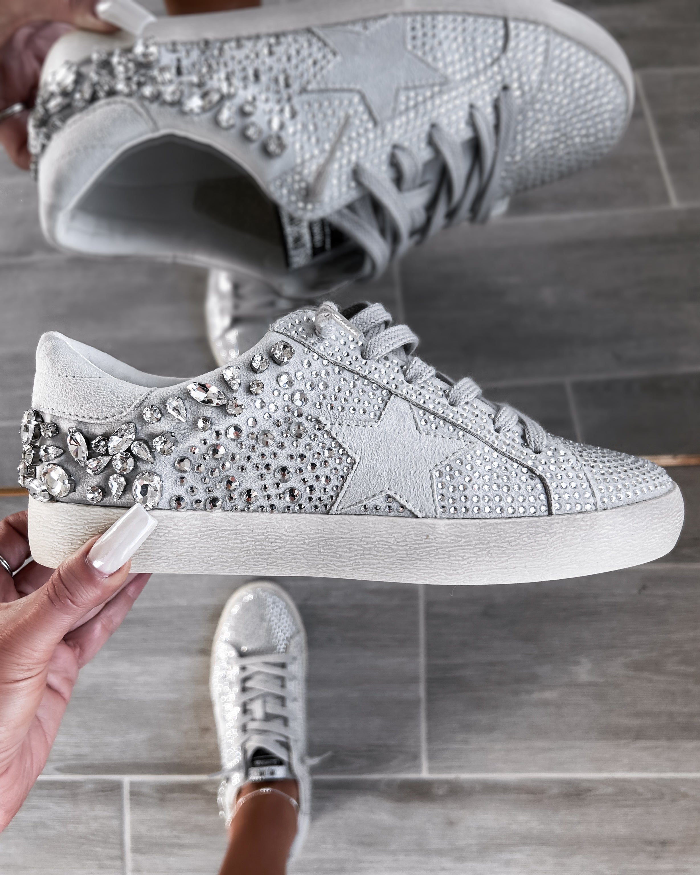 Goldie Star Sneakers - Grey