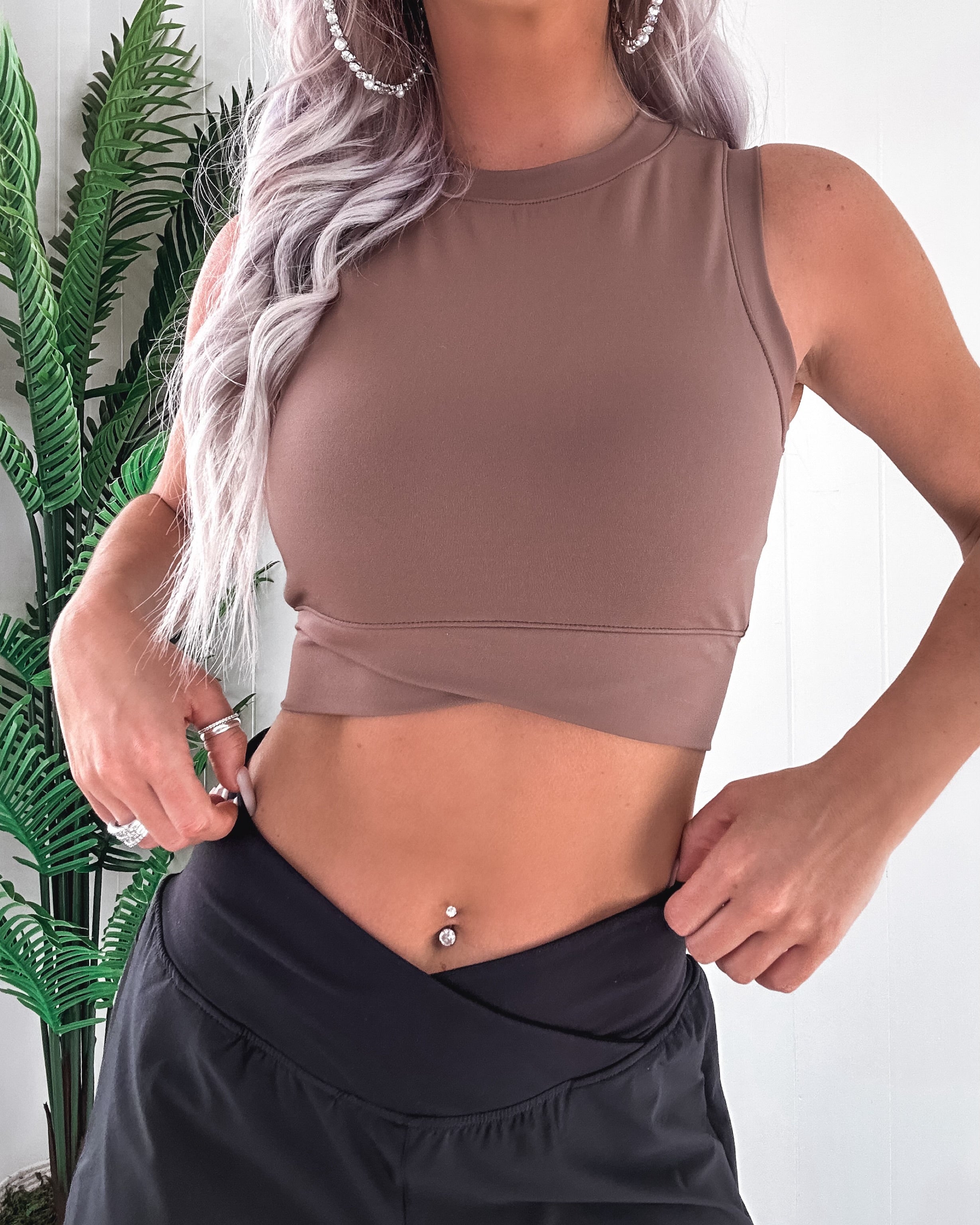 Venice Crossover Active Top - Taupe