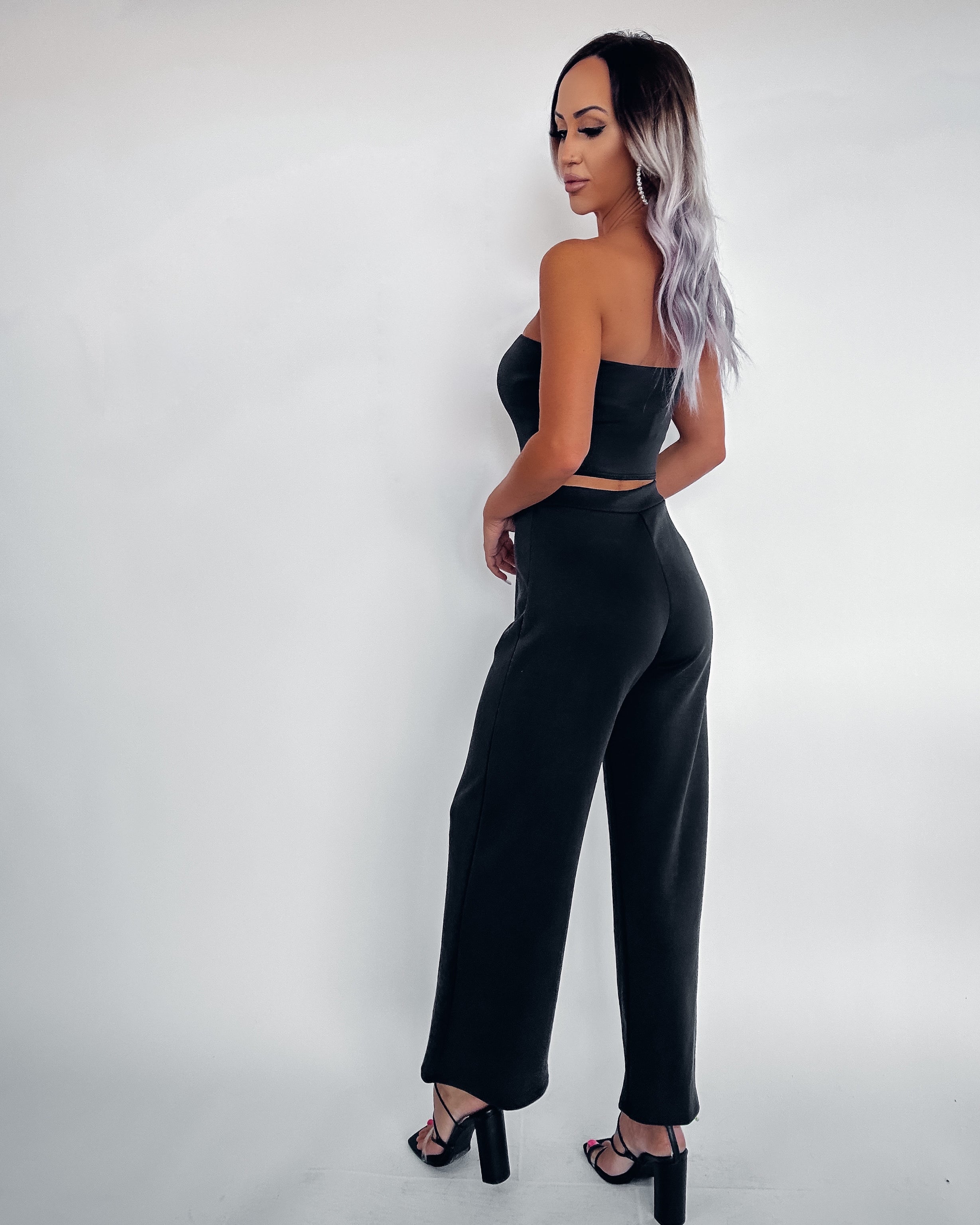 One Thing On My Mind Jumpsuit- Black