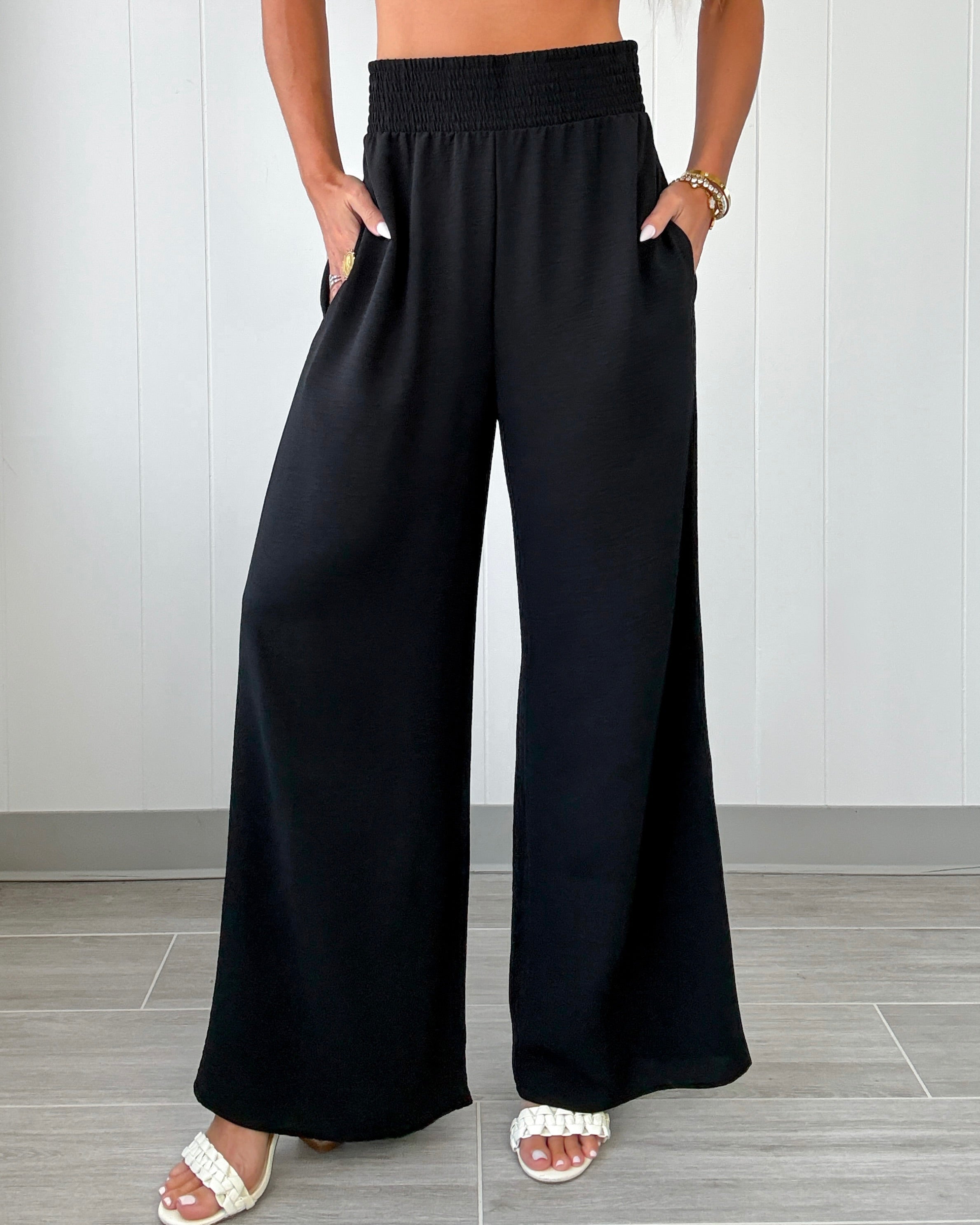 The Press Conference Pants - Black