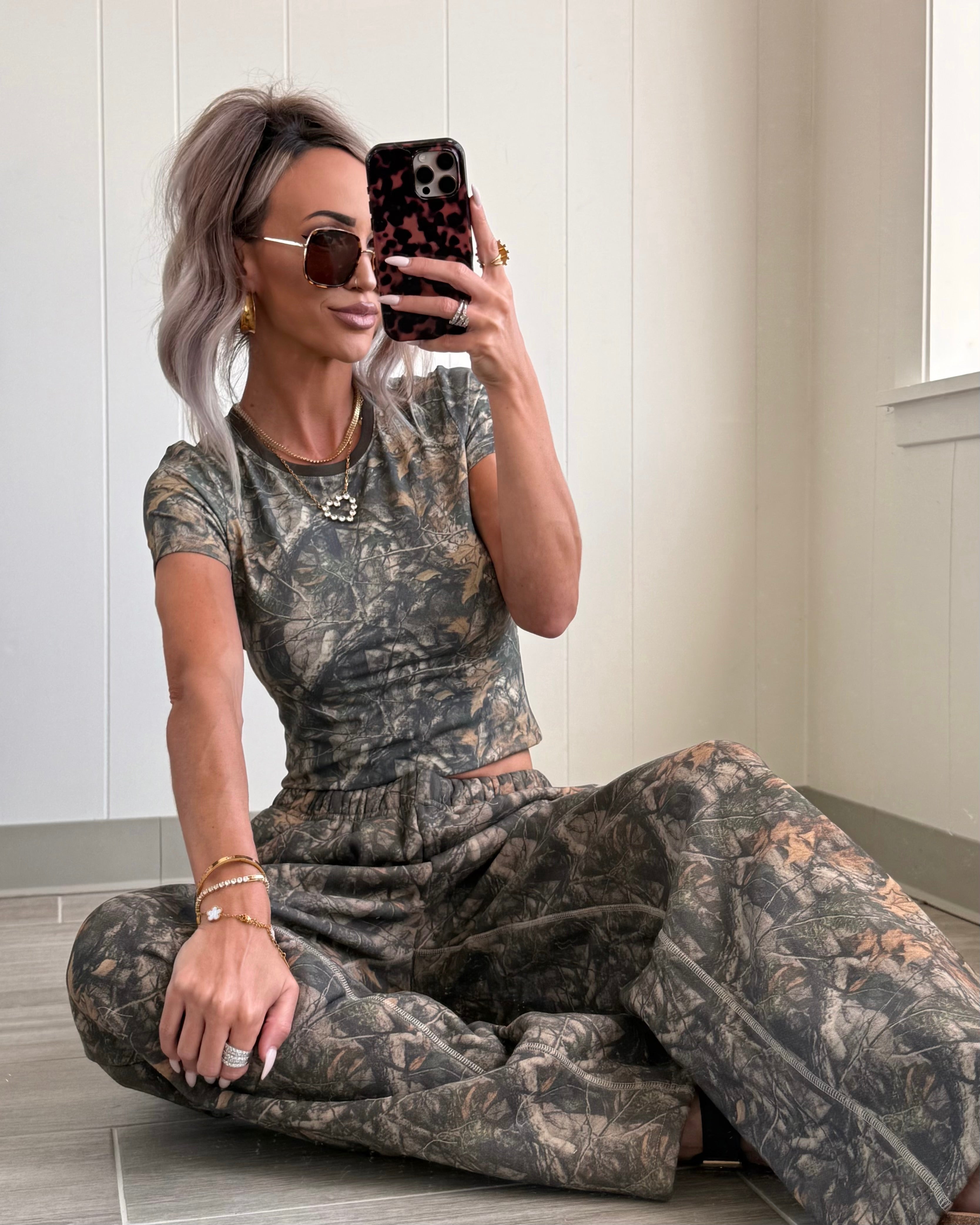 Wild & Cute Camo Baby Tee