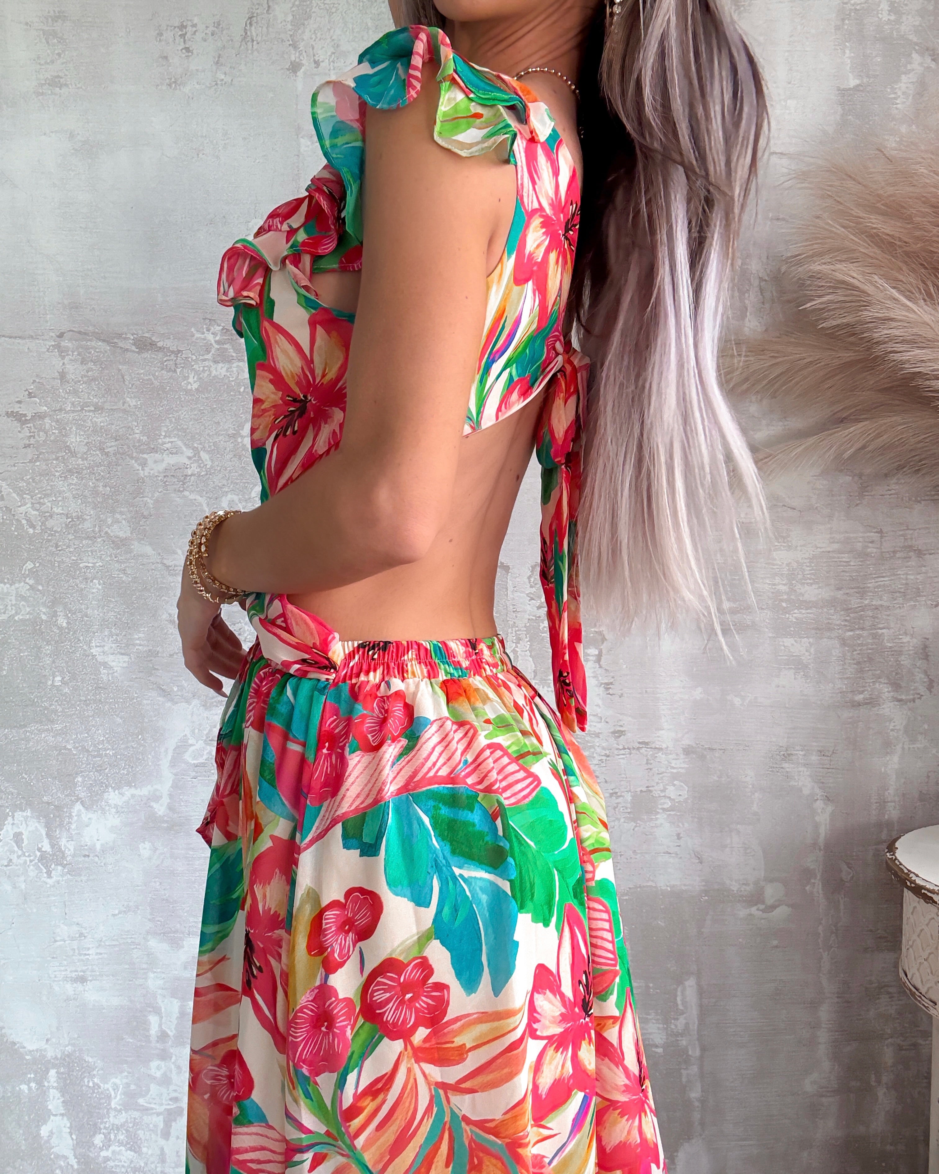 Bora Bora Beauty Floral Maxi Dress
