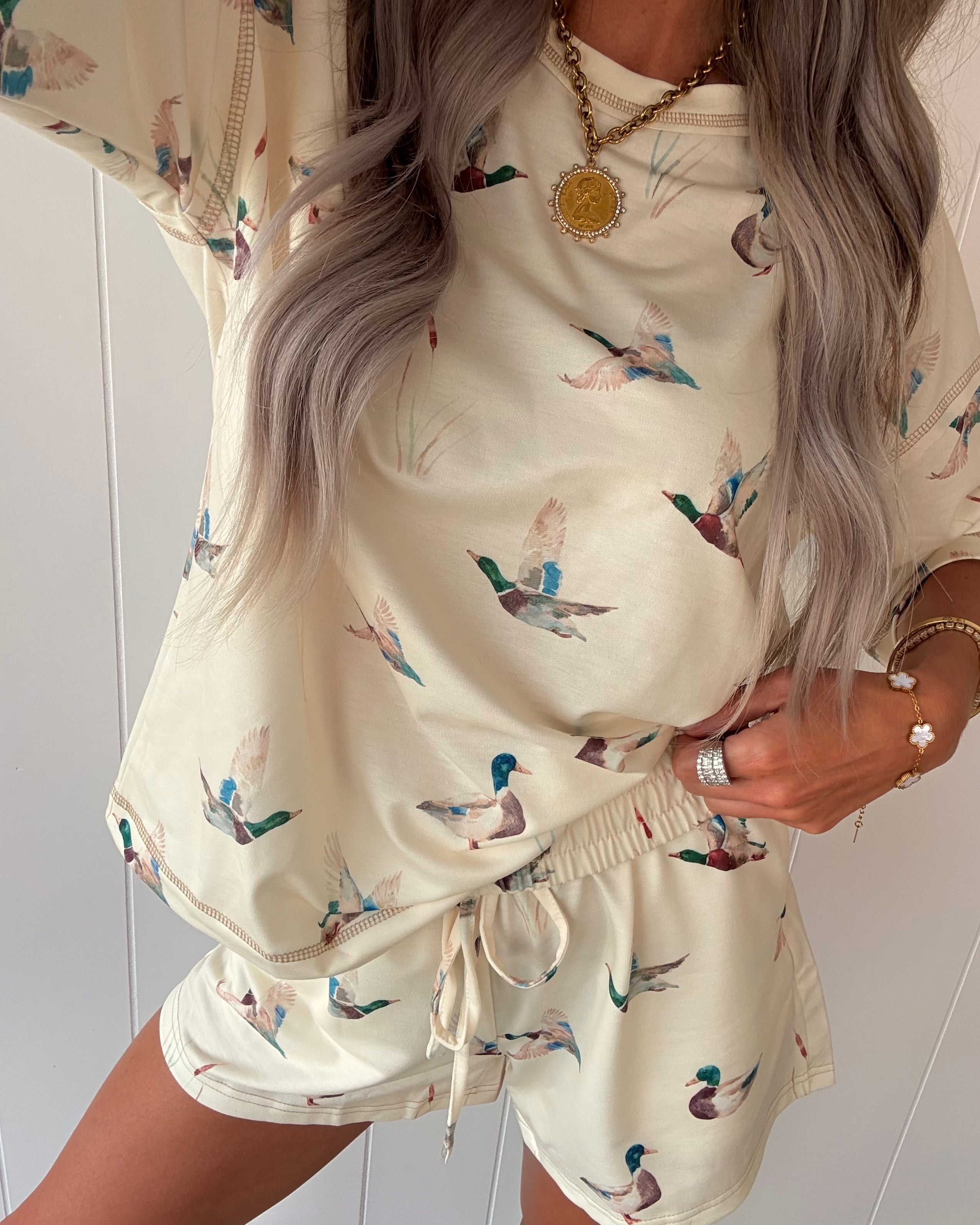The Birdie Shorts Set