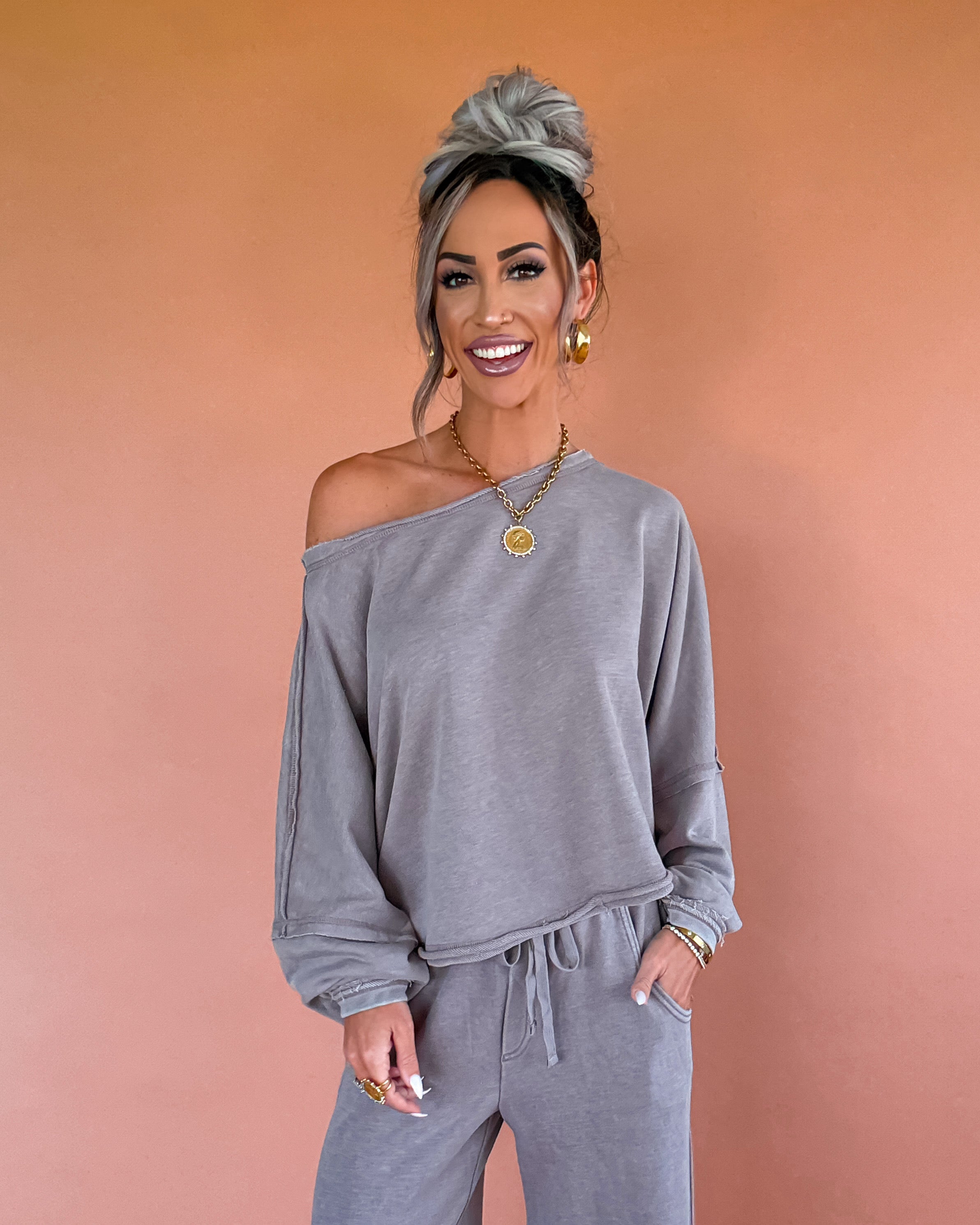 Elevated Ease Cropped Pullover