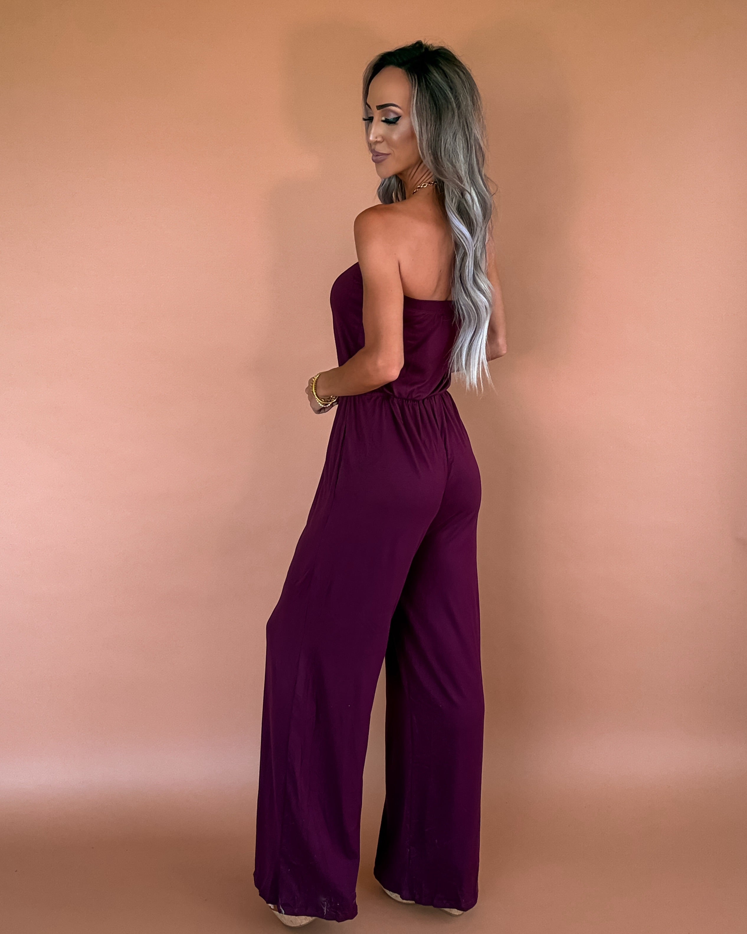 Fig & Flow Wide Leg Tube Jumpsuit