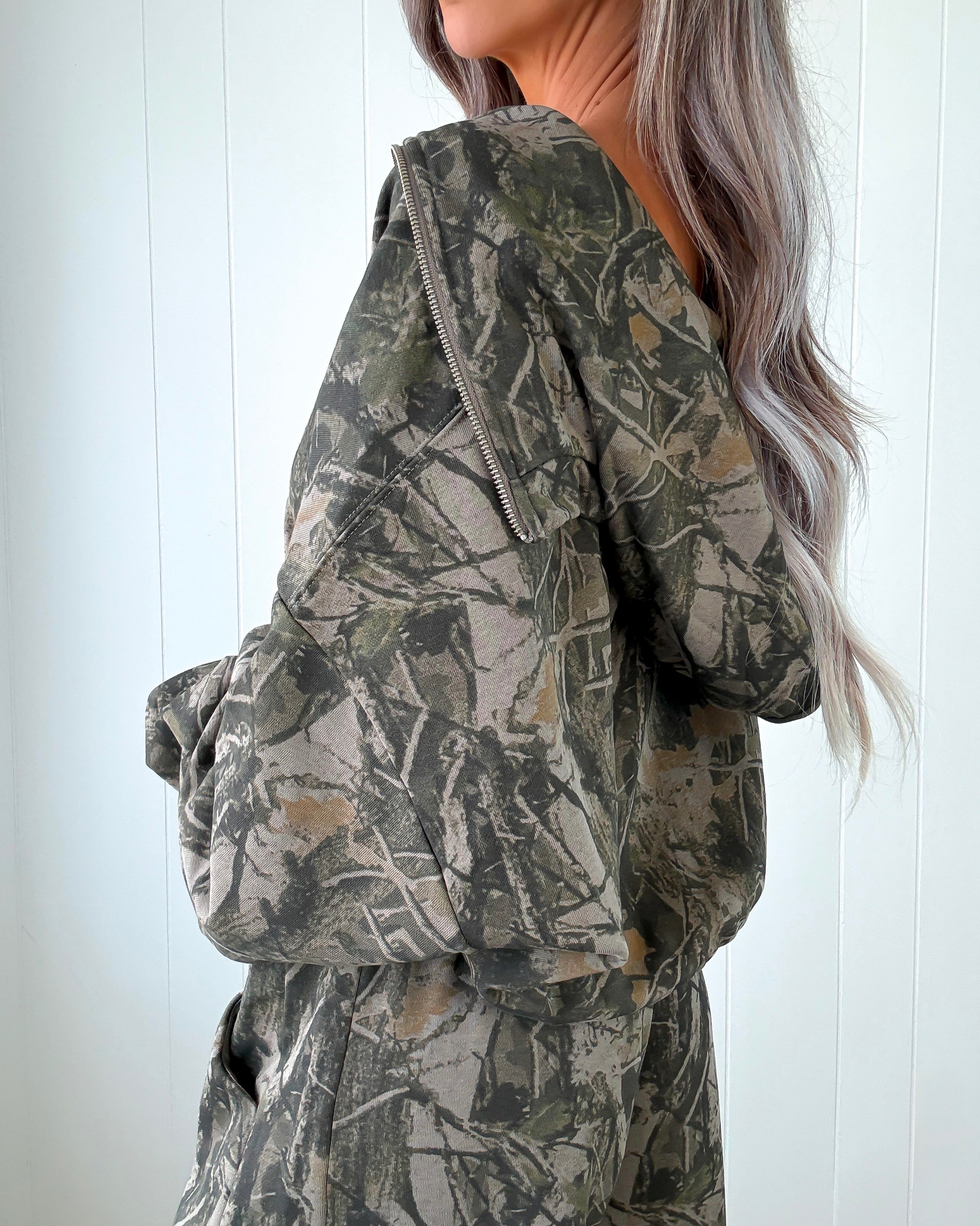 Undercover Olive Zip-Up - Camo