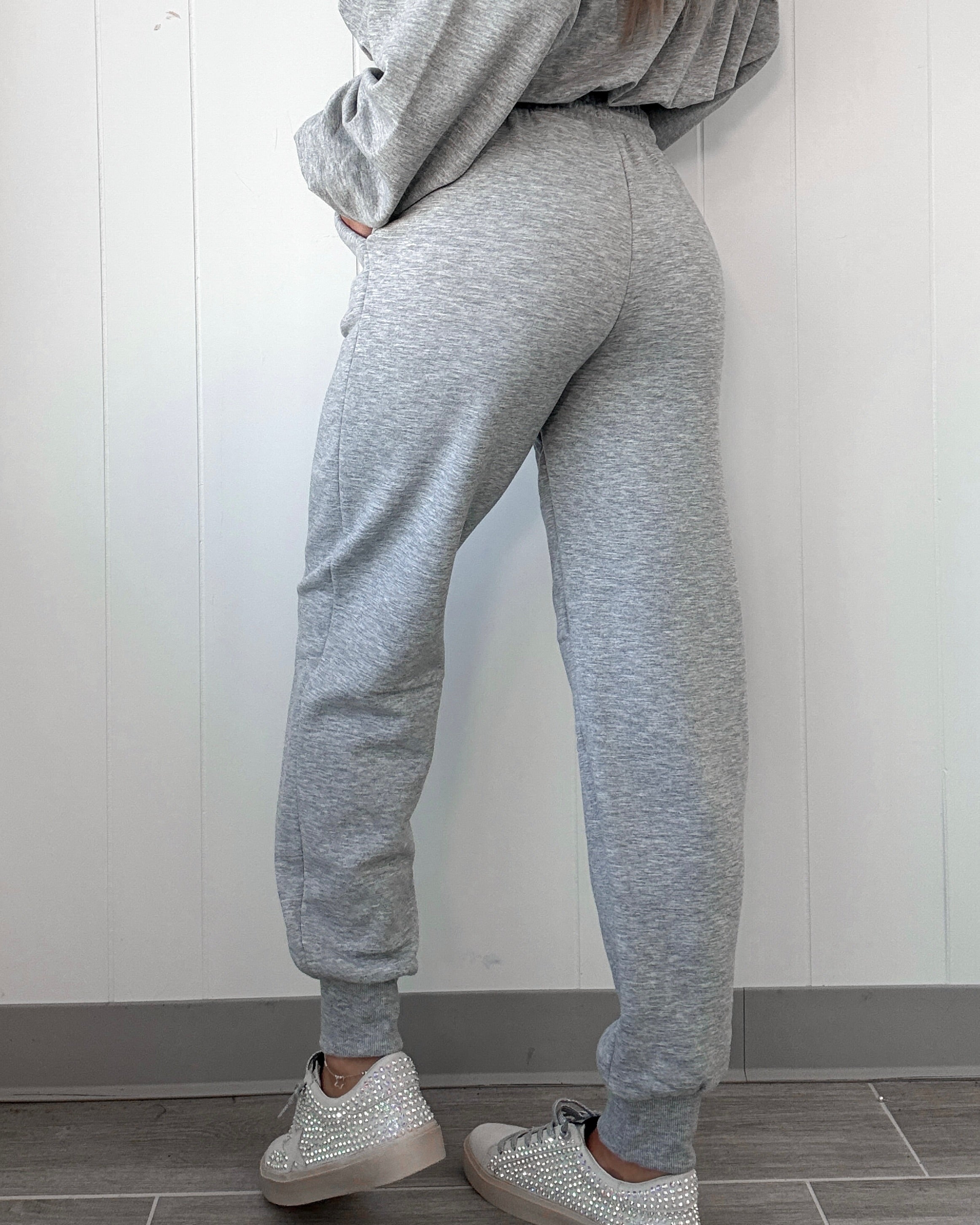 DOORBUSTER Jogger Sweatpants - Heather Grey