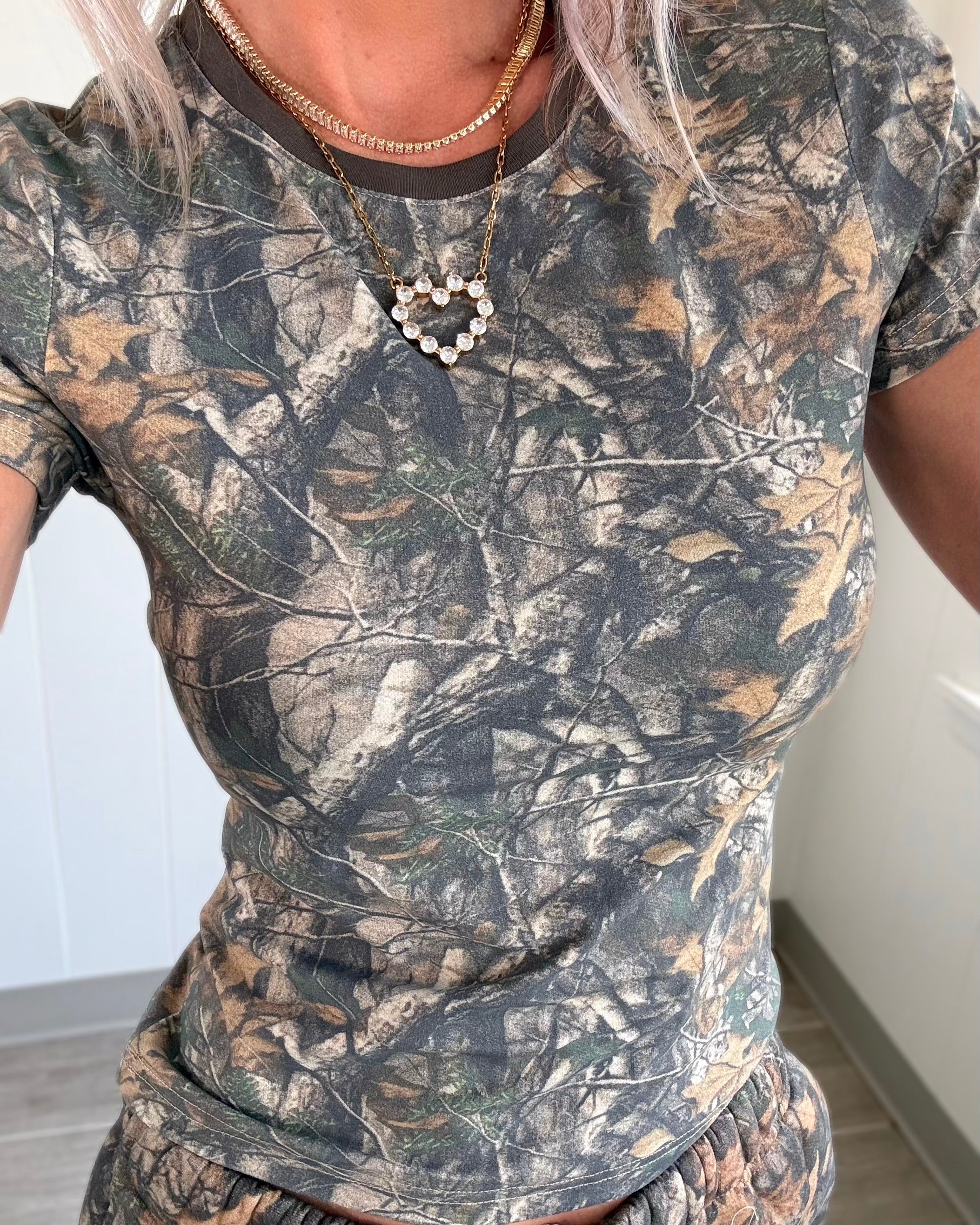 Wild & Cute Camo Baby Tee