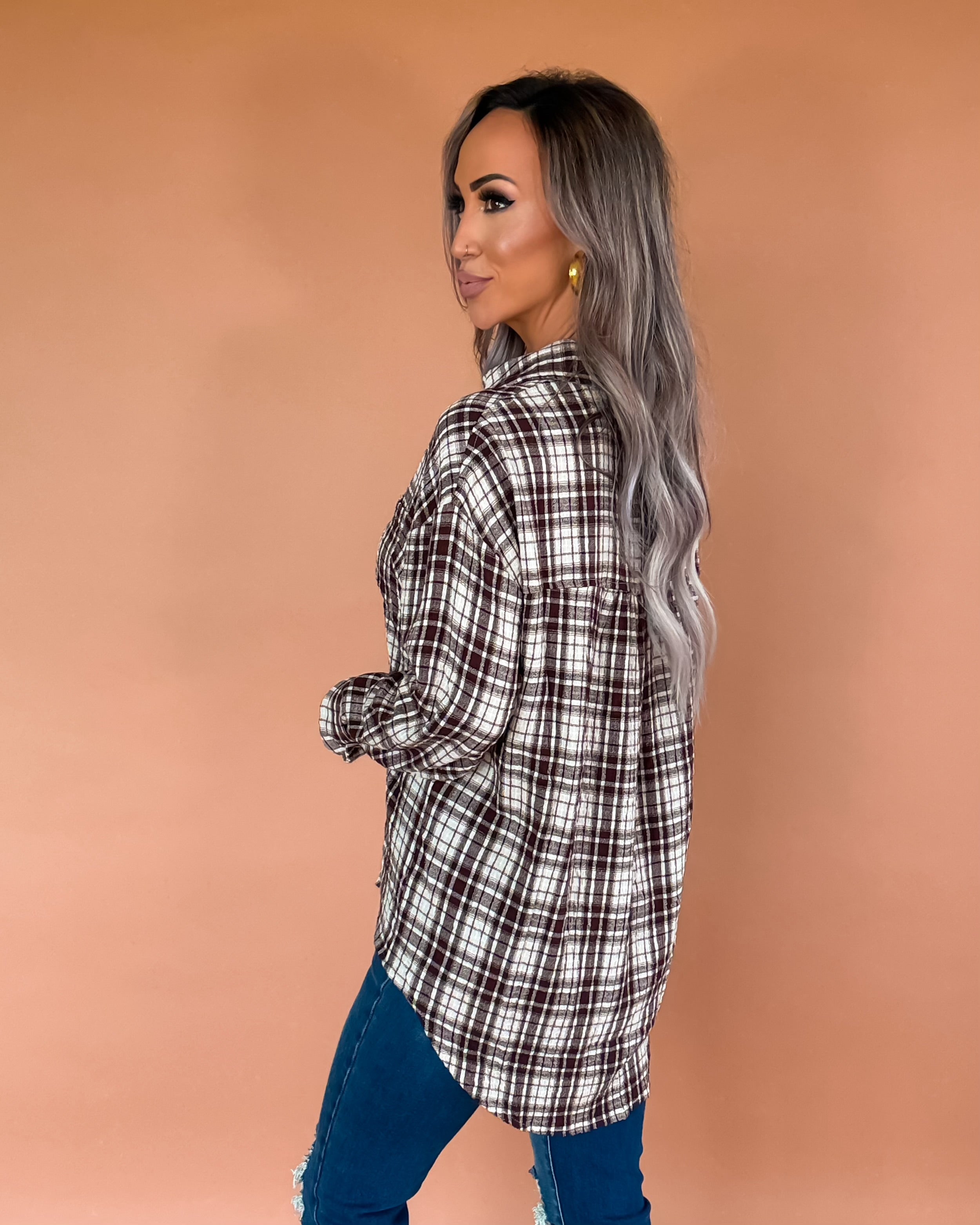Cocoa Plaid Crush Shirt