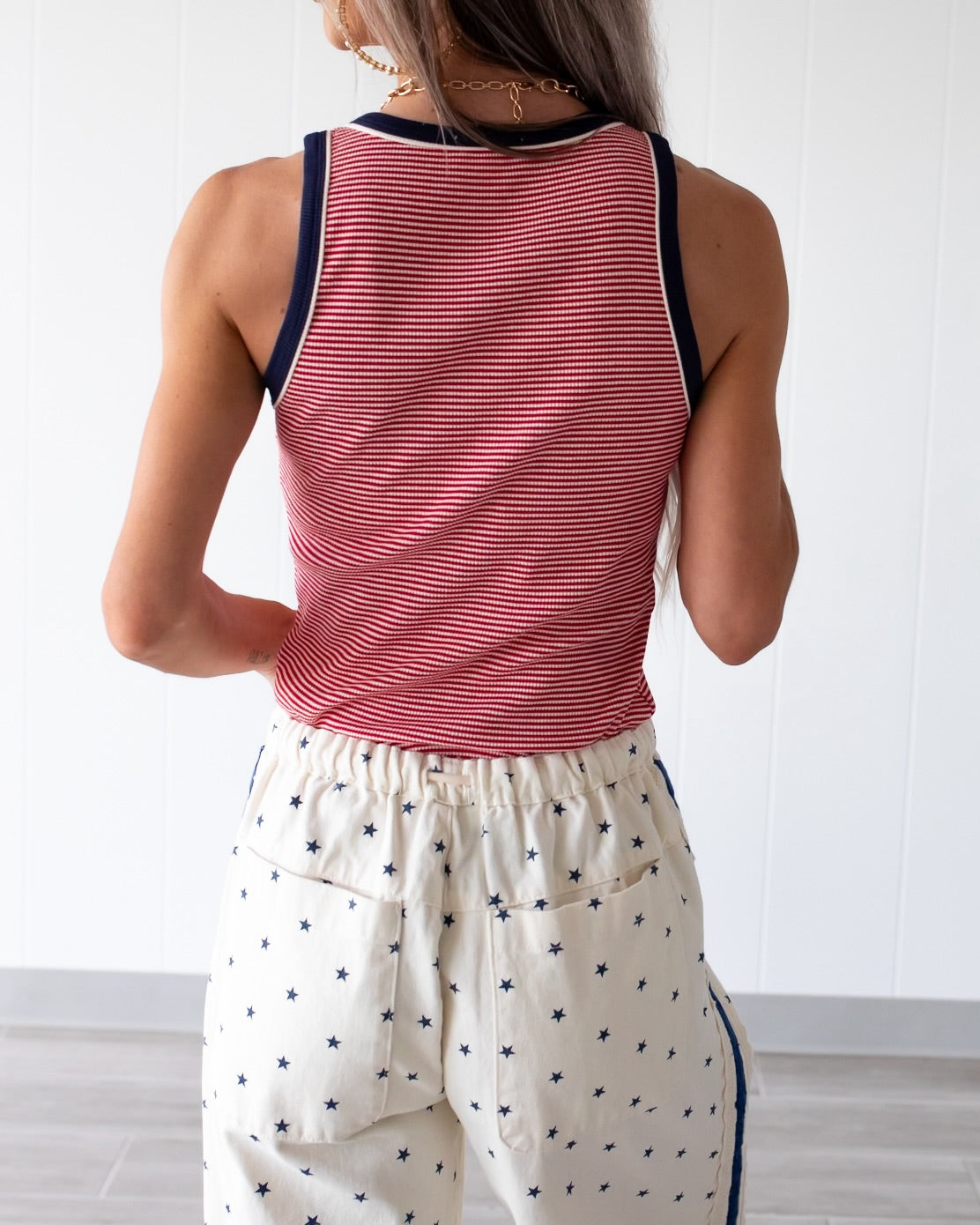 Yankee Doodle Tank - Red