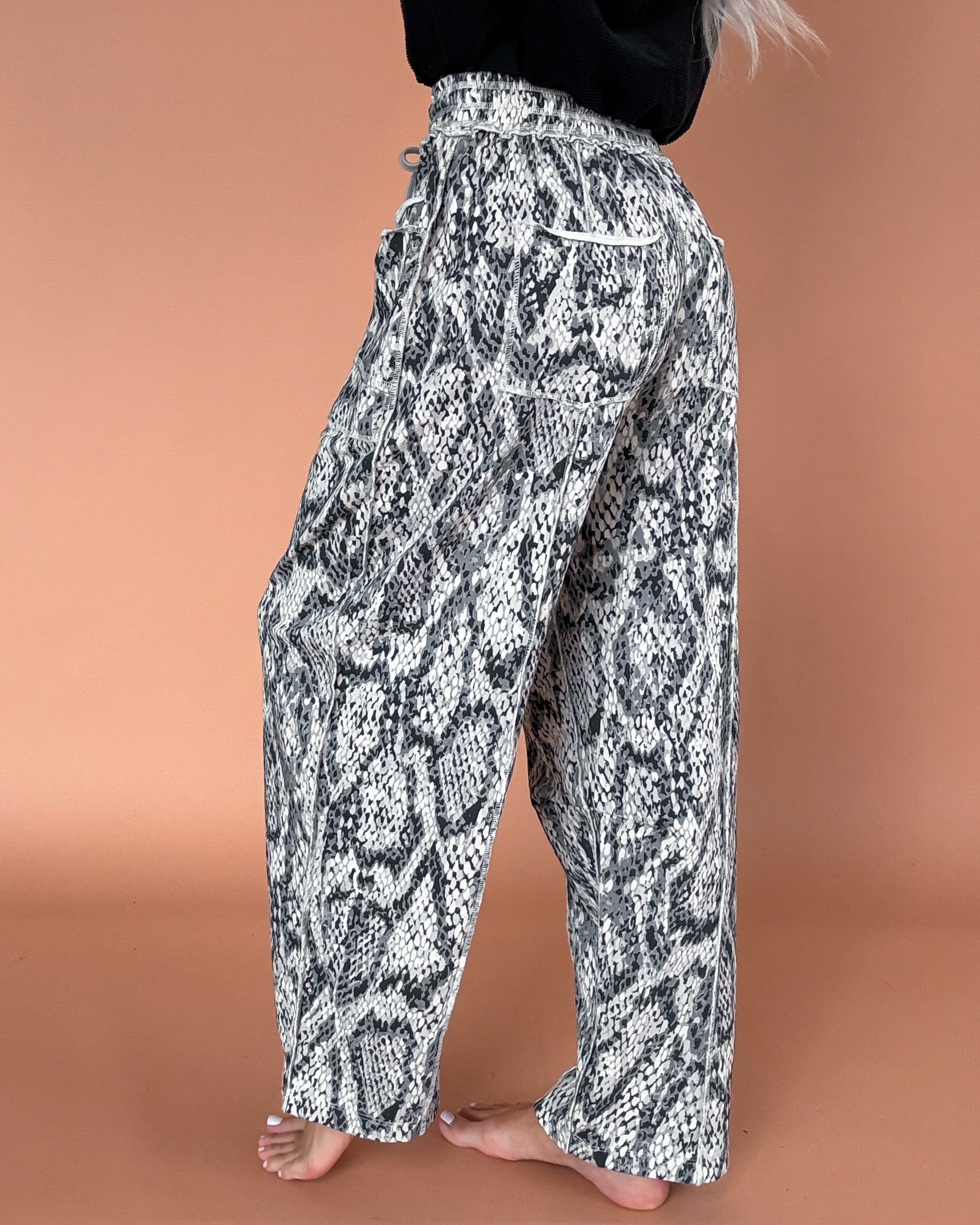 Viper Society Knit Pants - Snake