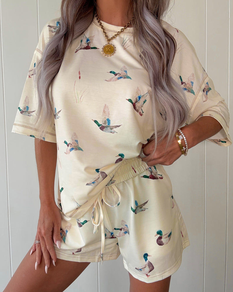 The Birdie Shorts Set