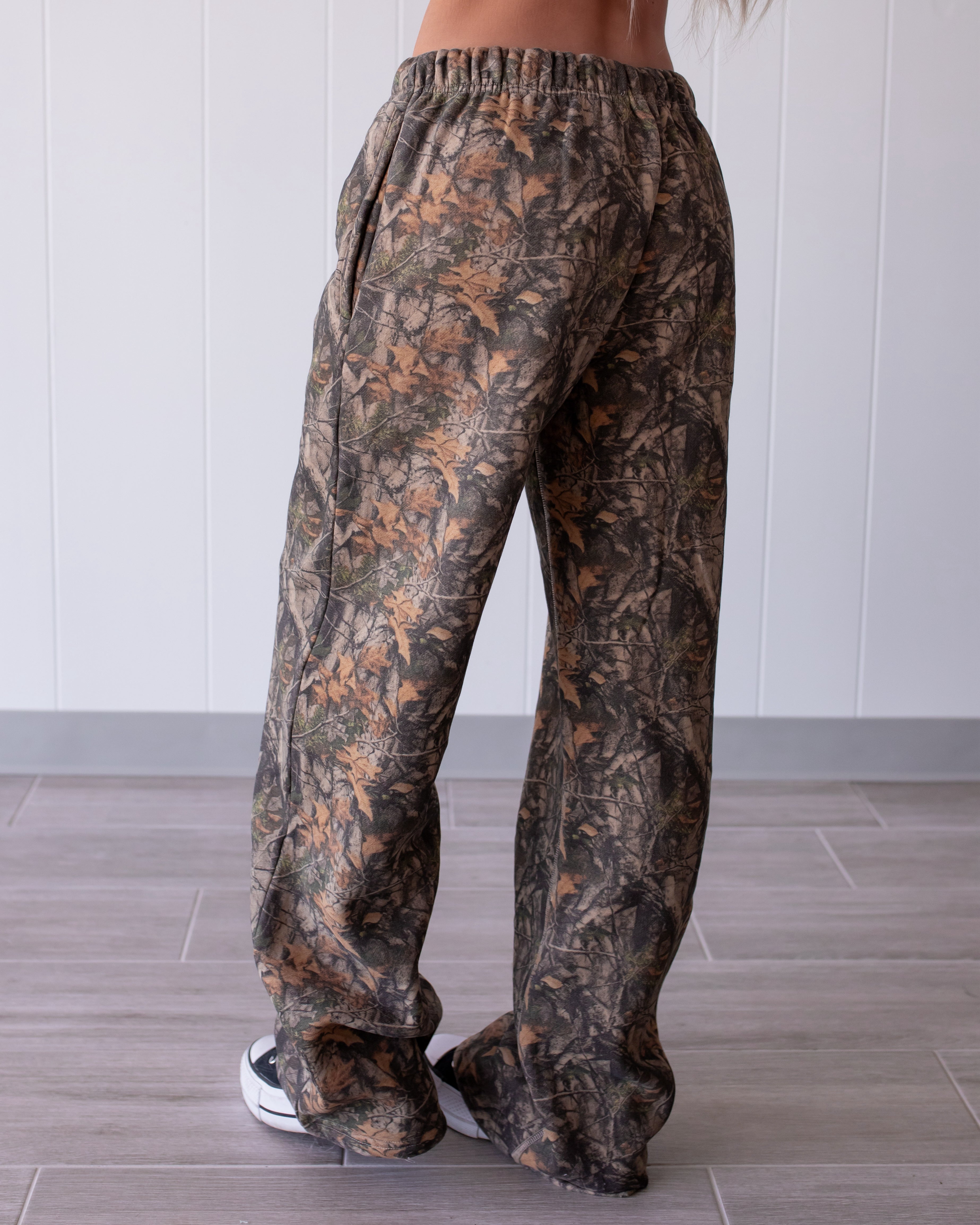 Wild Girl Camo Fleece Sweatpants
