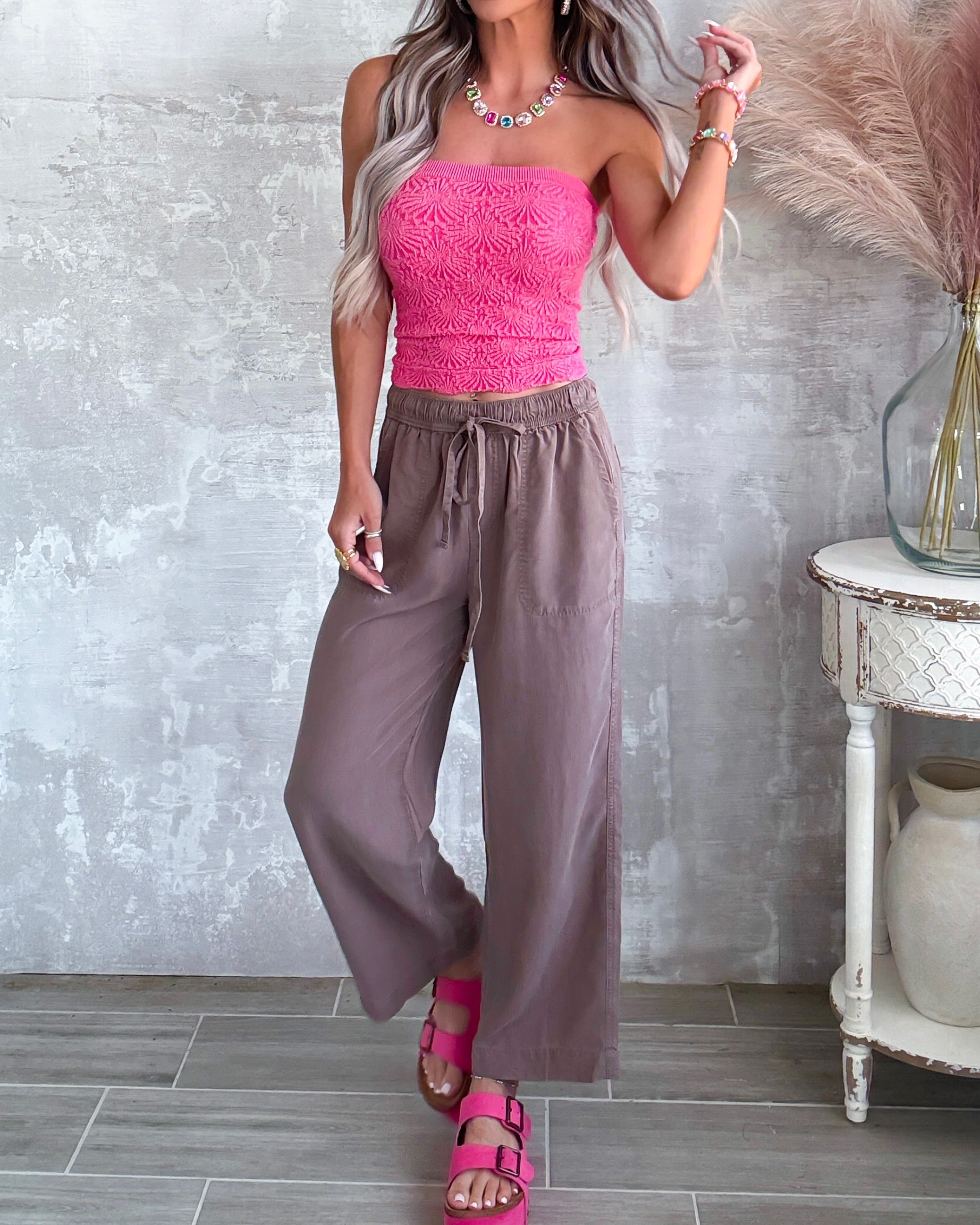 Simply Sculpted Tube Top - Fandango Pink