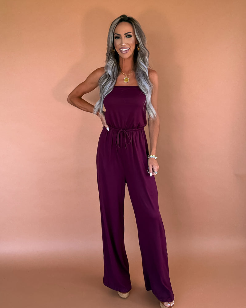 Fig & Flow Wide Leg Tube Jumpsuit