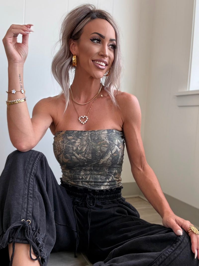 Camo Cutie Tube Top
