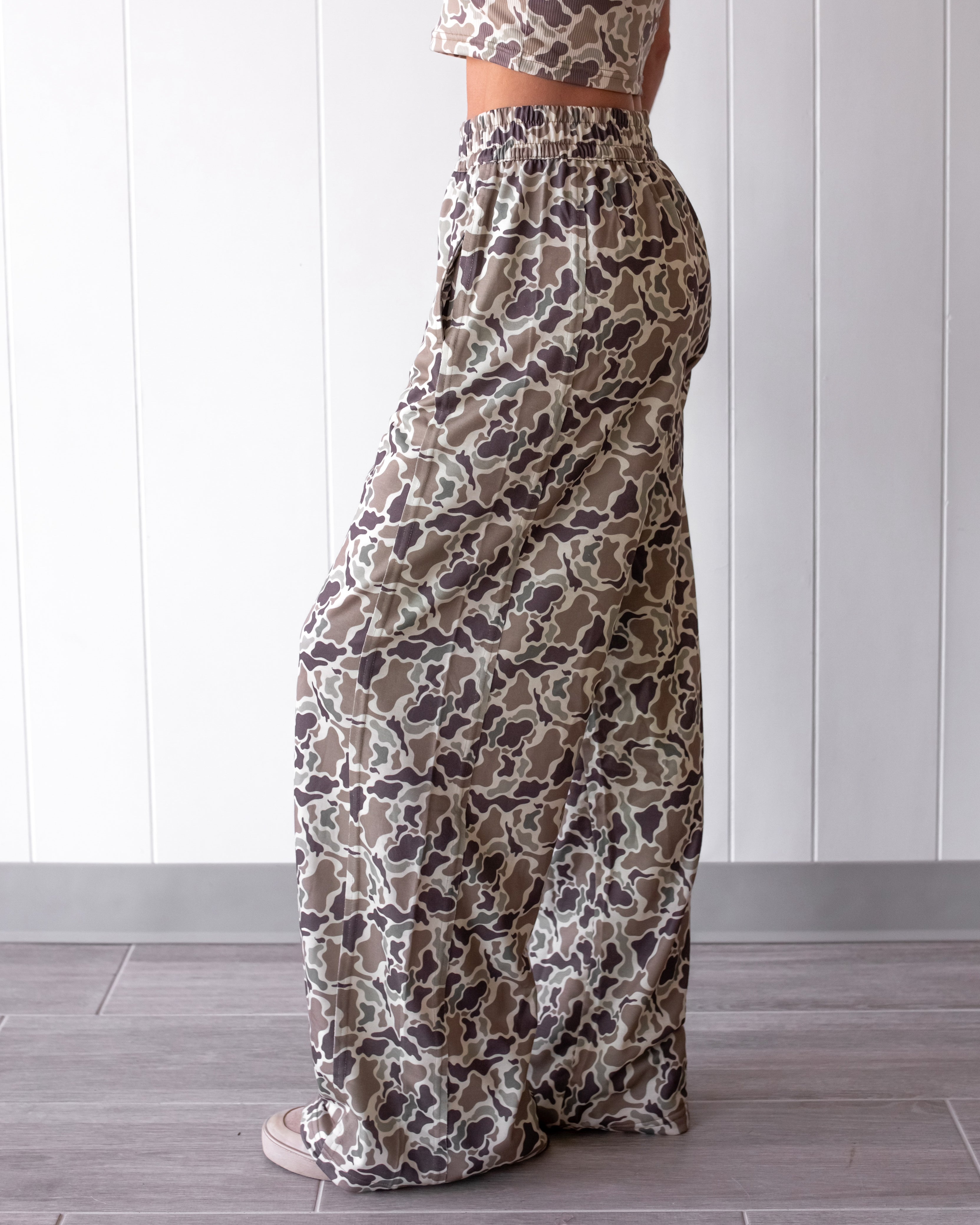 Timber & Tides Pant Set - Duck Camo