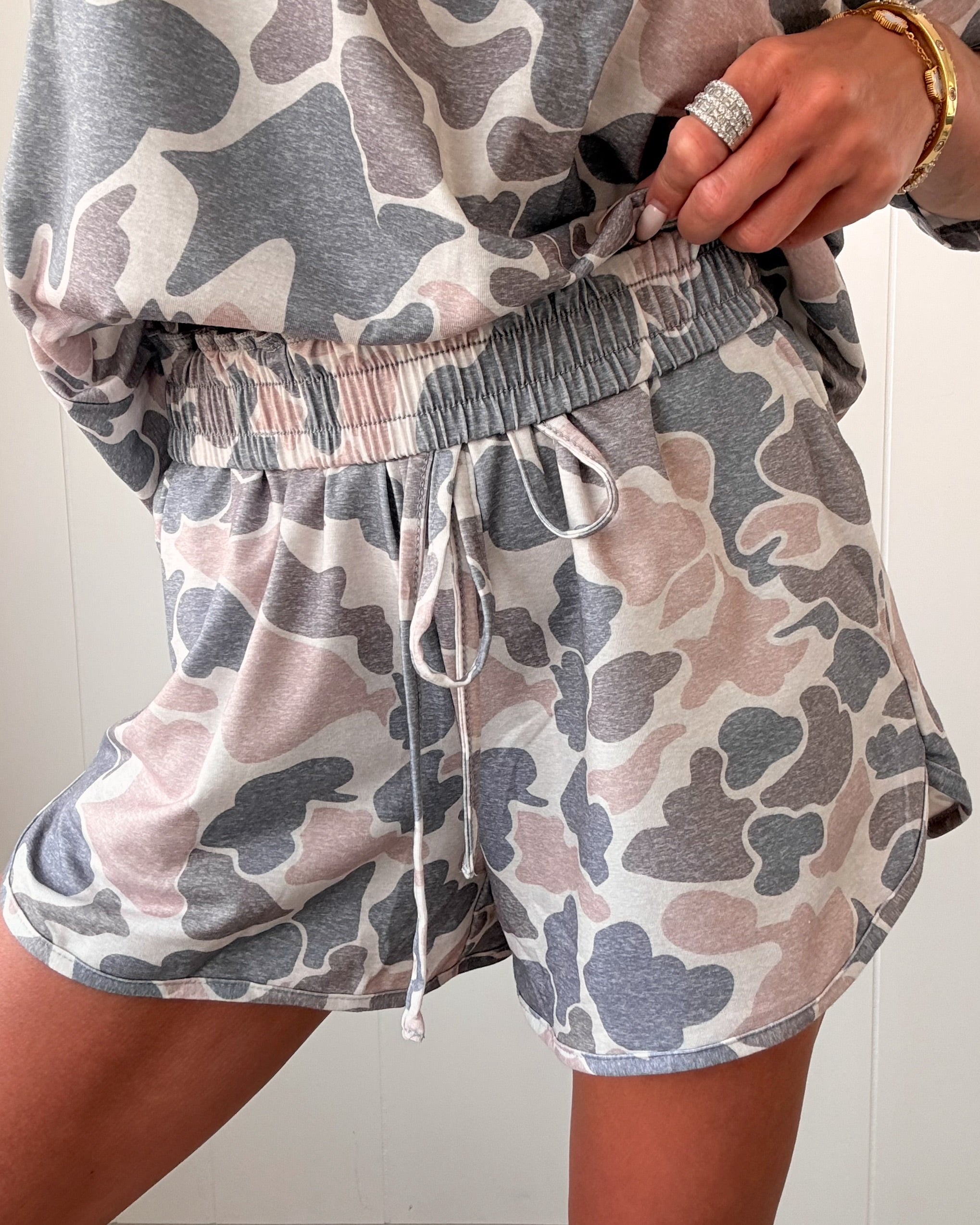 Wild Terrain Two-Piece Shorts Set - Camo