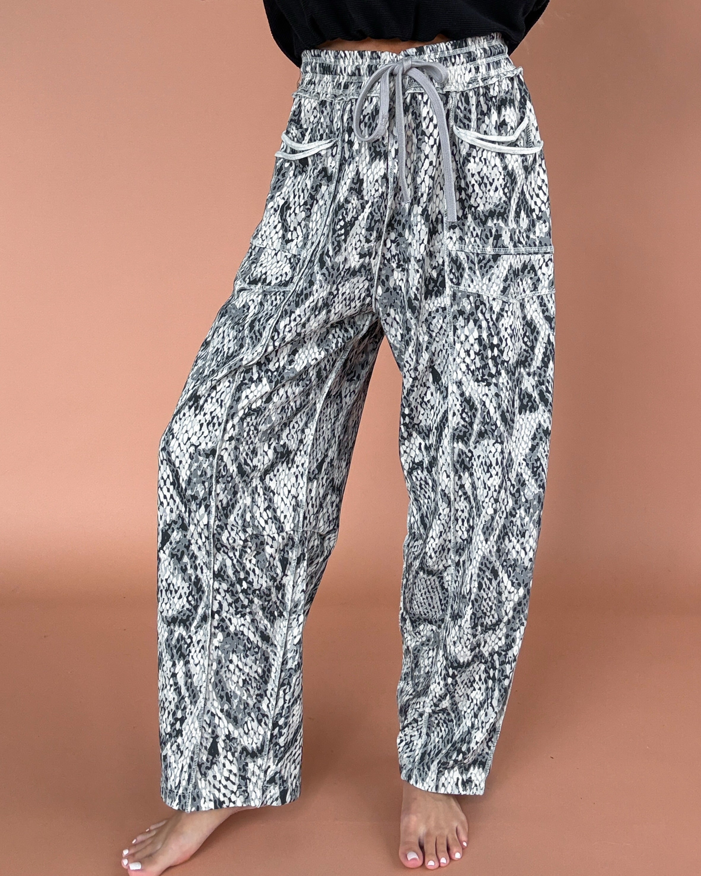 Viper Society Knit Pants - Snake
