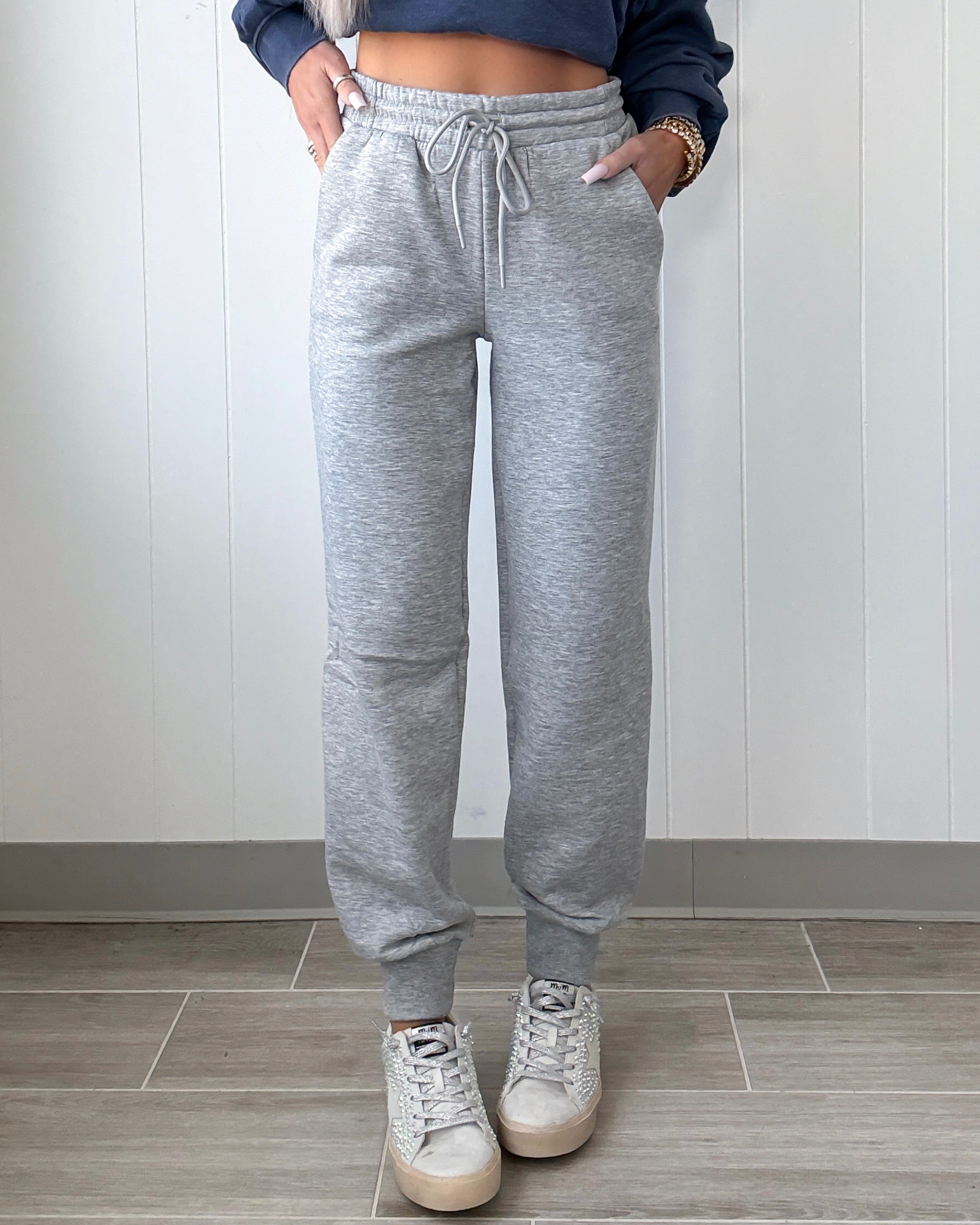 DOORBUSTER Jogger Sweatpants - Heather Grey