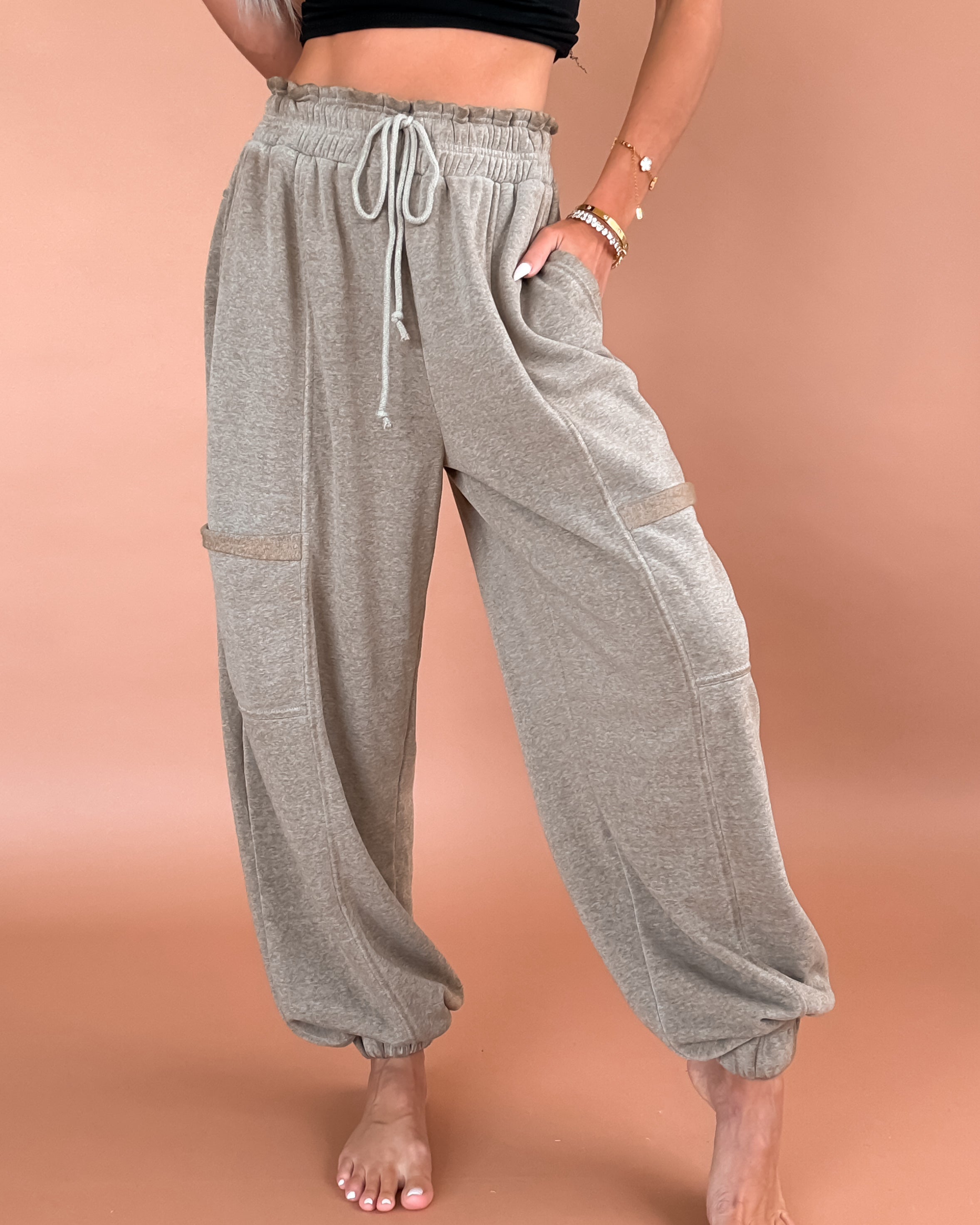Off Duty Cargo Joggers - Mocha