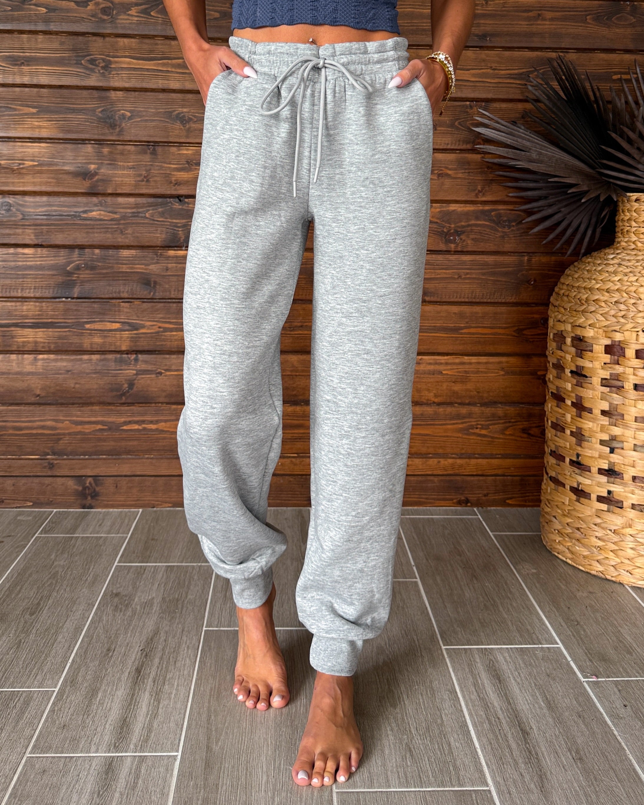 Jogger Sweatpants - Heather Grey