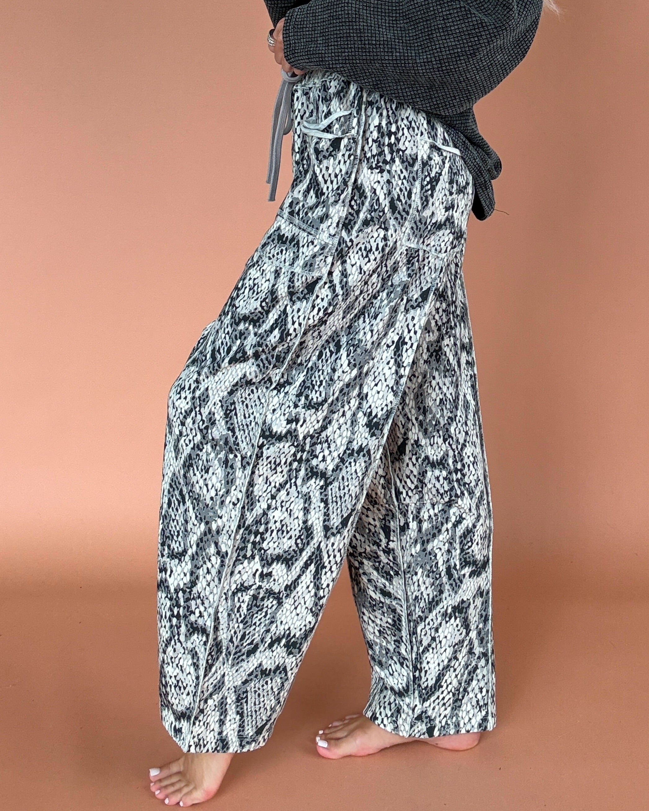 Viper Society Knit Pants - Snake