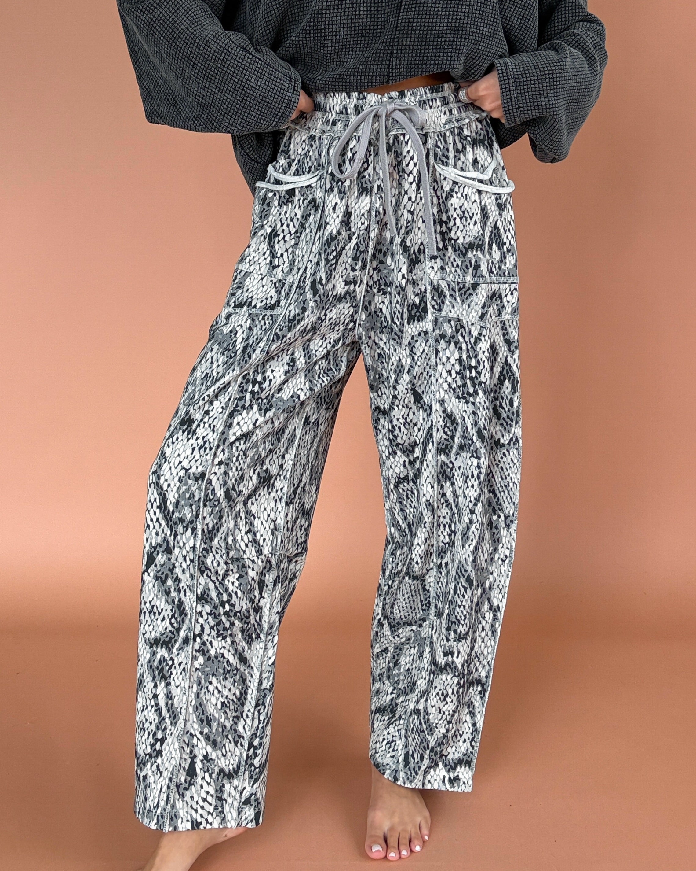 Viper Society Knit Pants - Snake