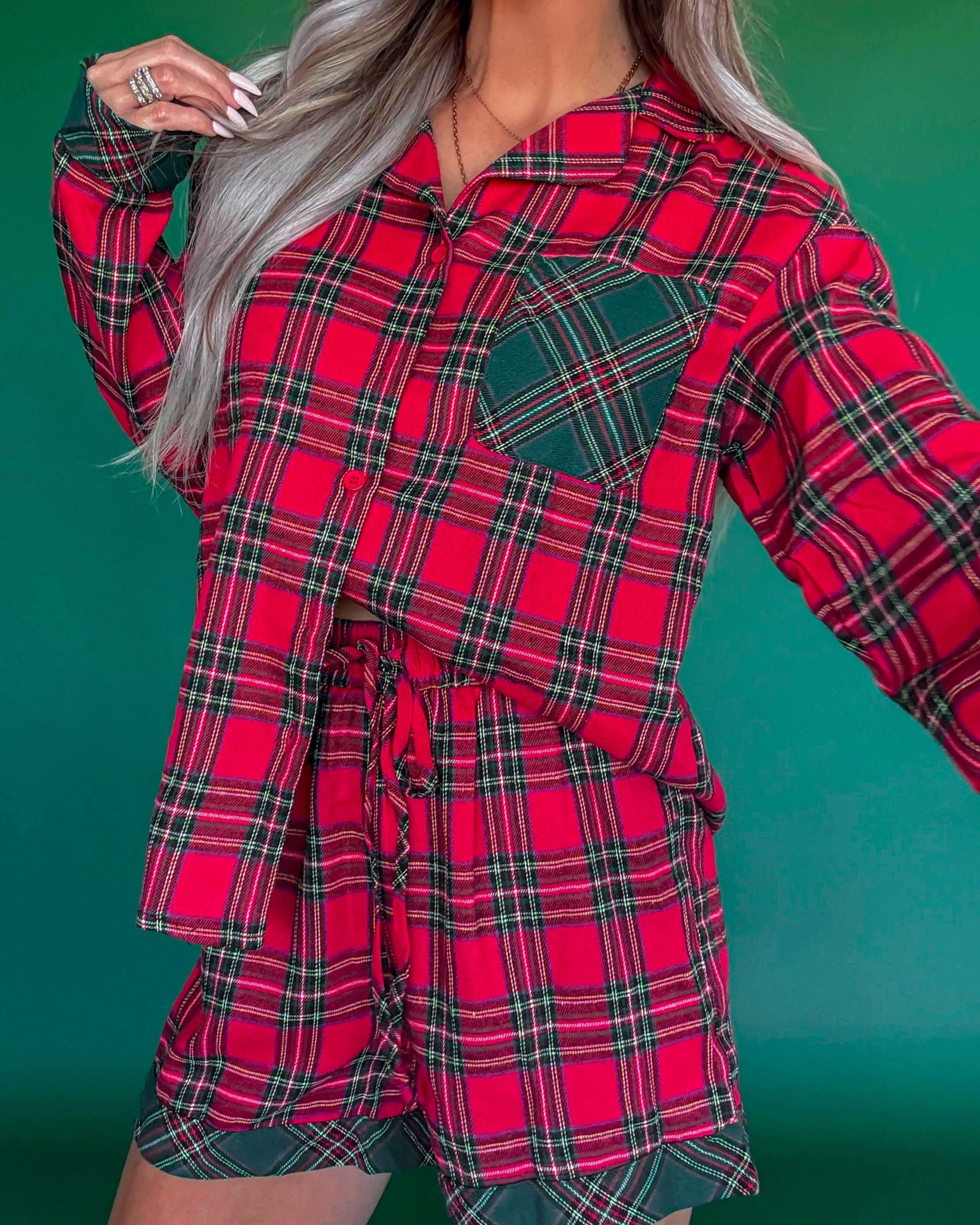 Holiday Heirloom Pajama Set - Red Plaid