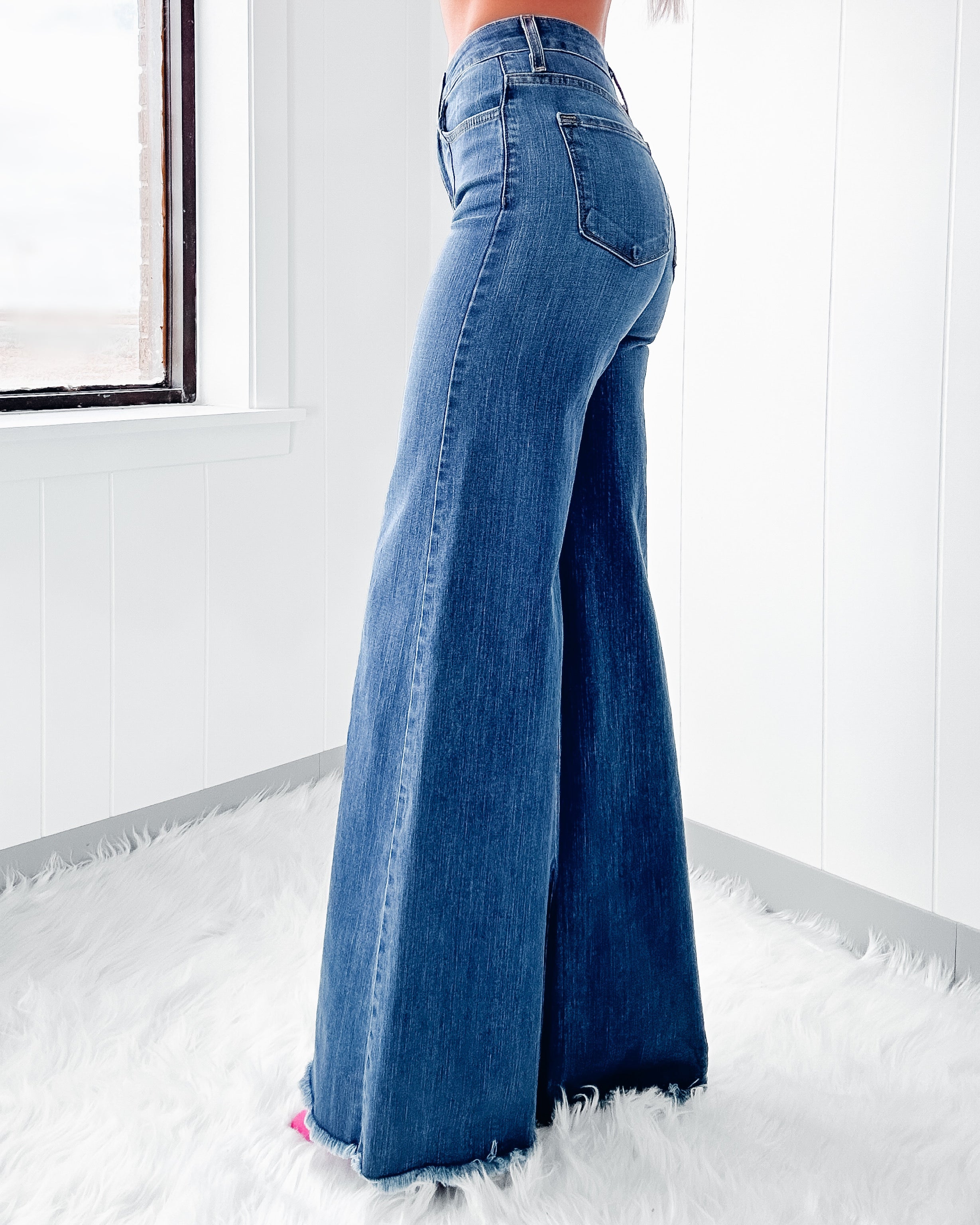 Flare and wide leg jeans clearance