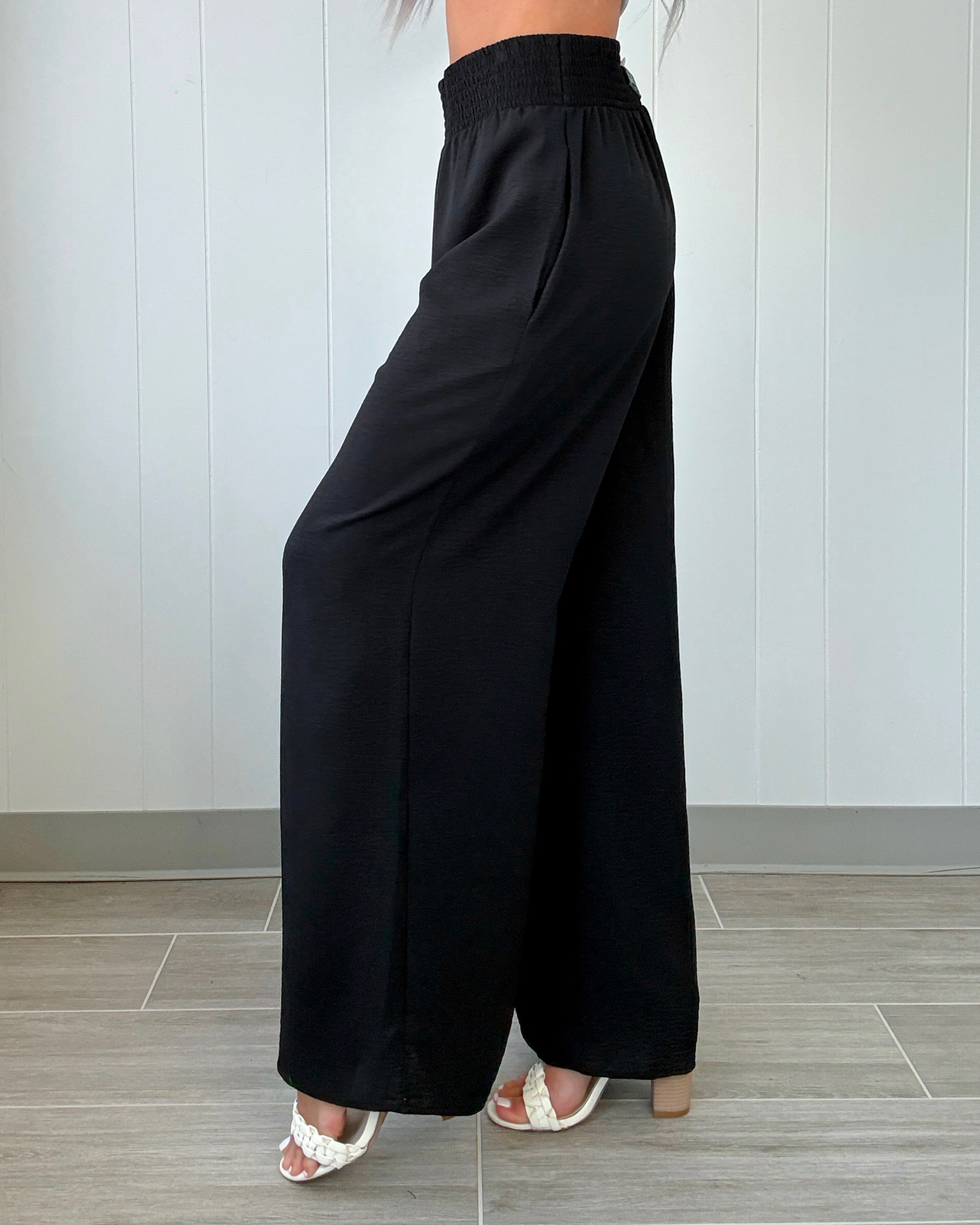 The Press Conference Pants - Black