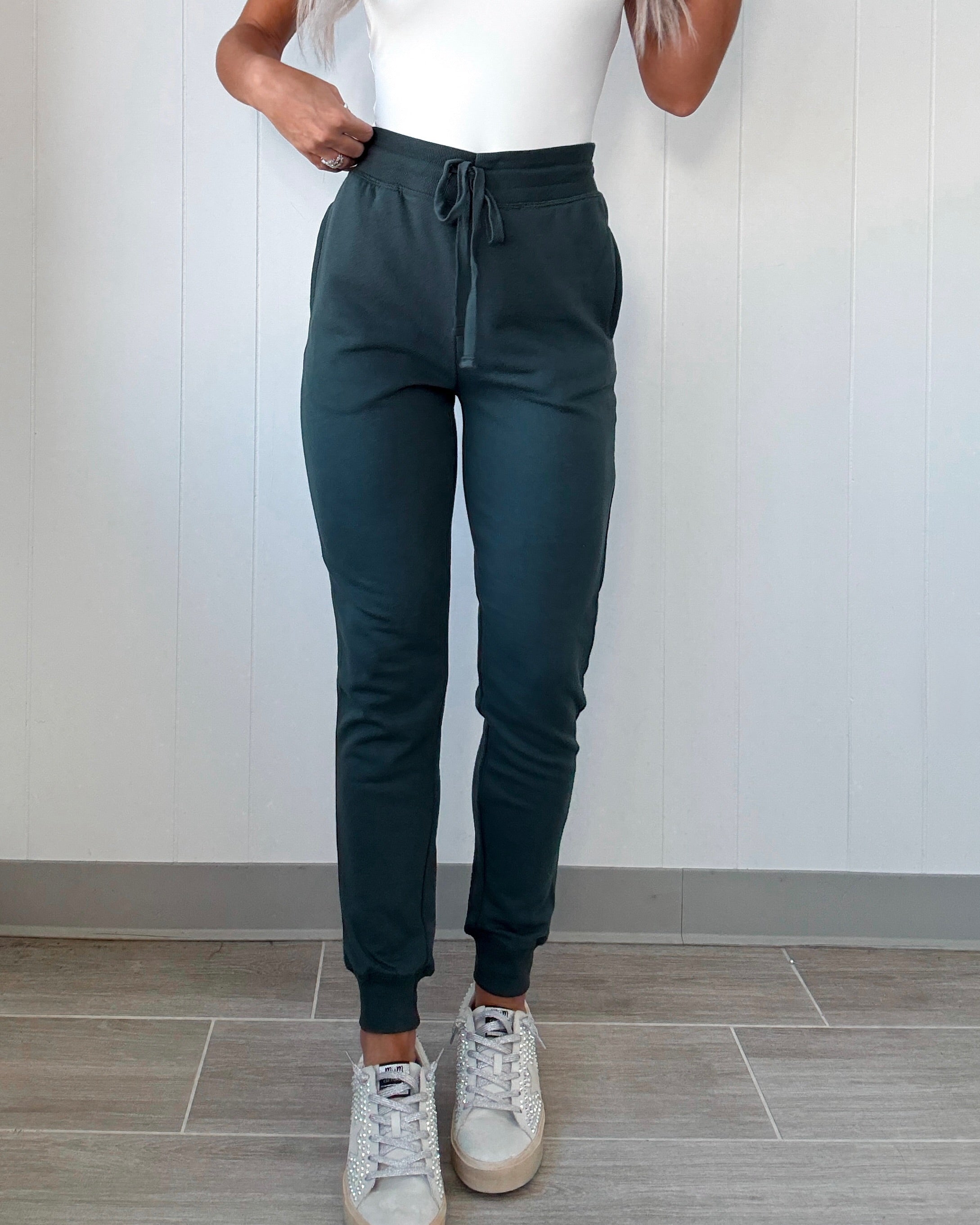 DOORBUSTER French Terry Joggers - Green