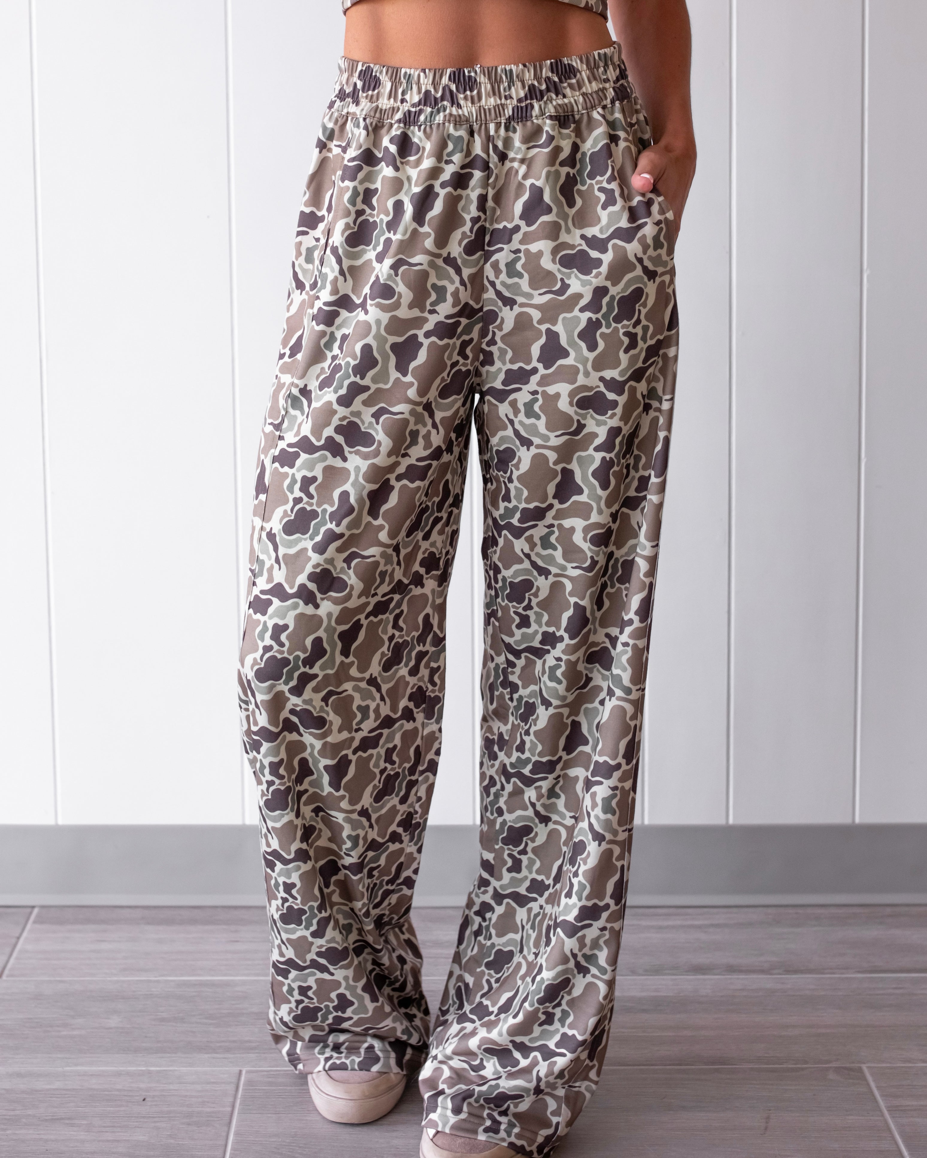 Timber & Tides Pant Set - Duck Camo