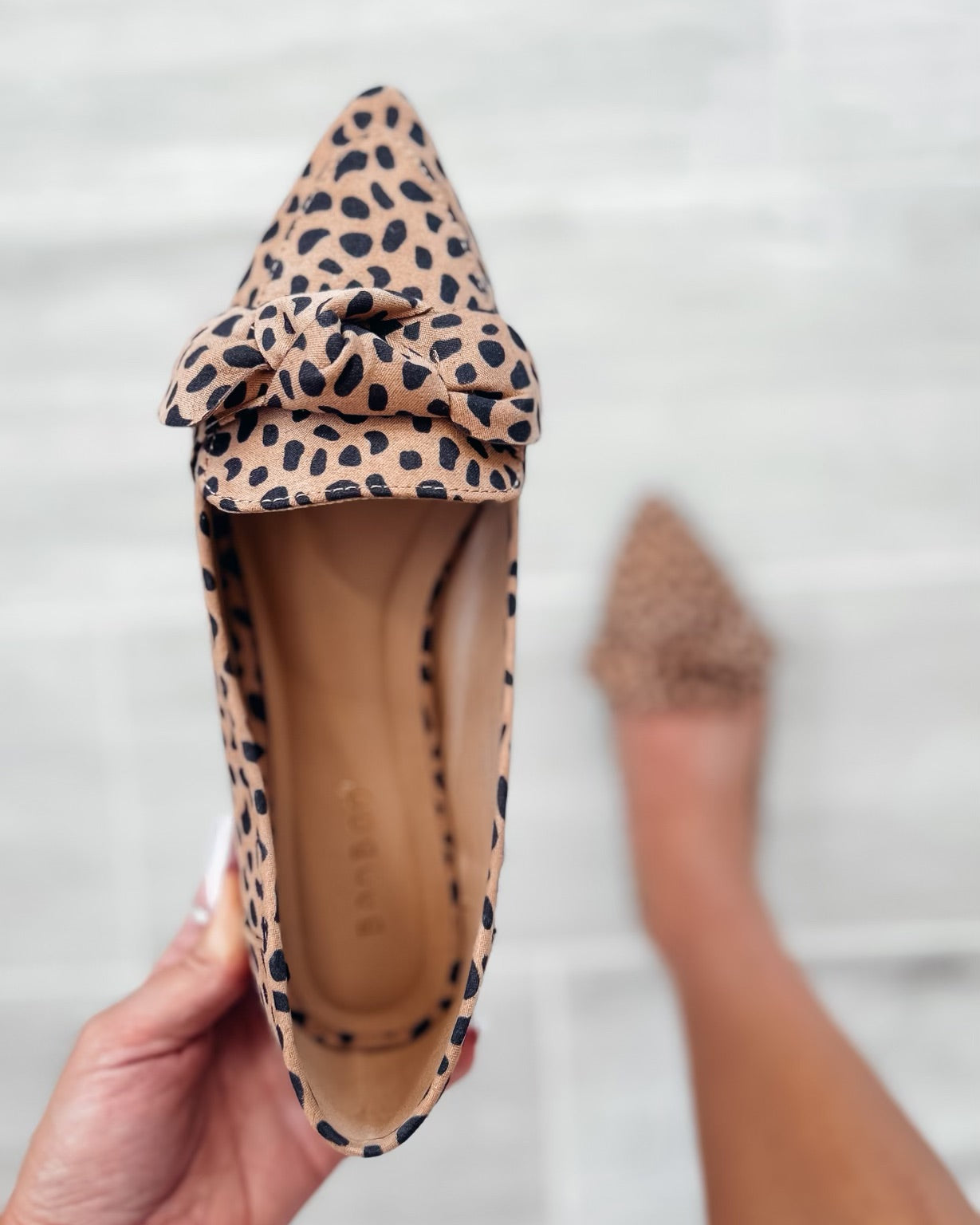Twisted Charm Loafer Flats - Cheetah
